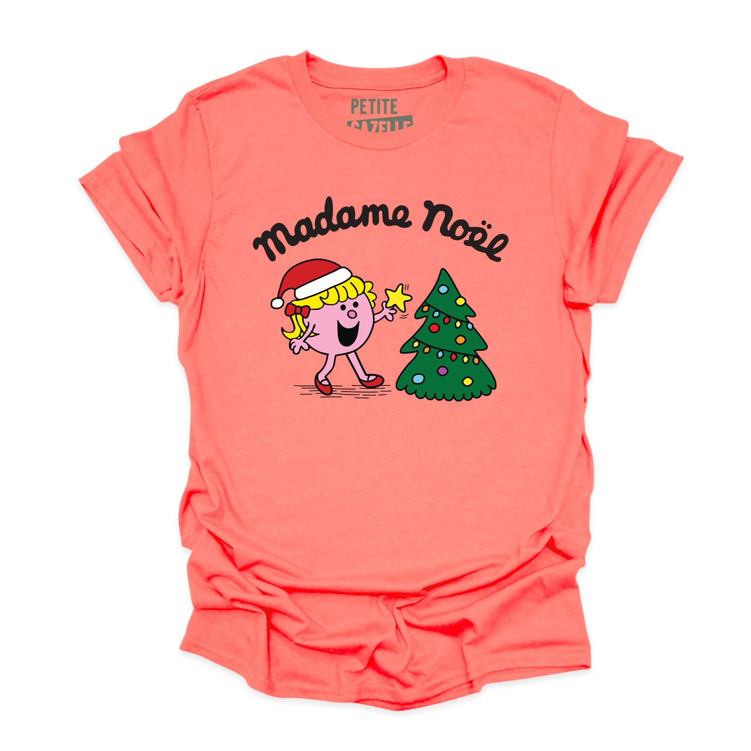 T-SHIRT COL ROND | Madame Noël