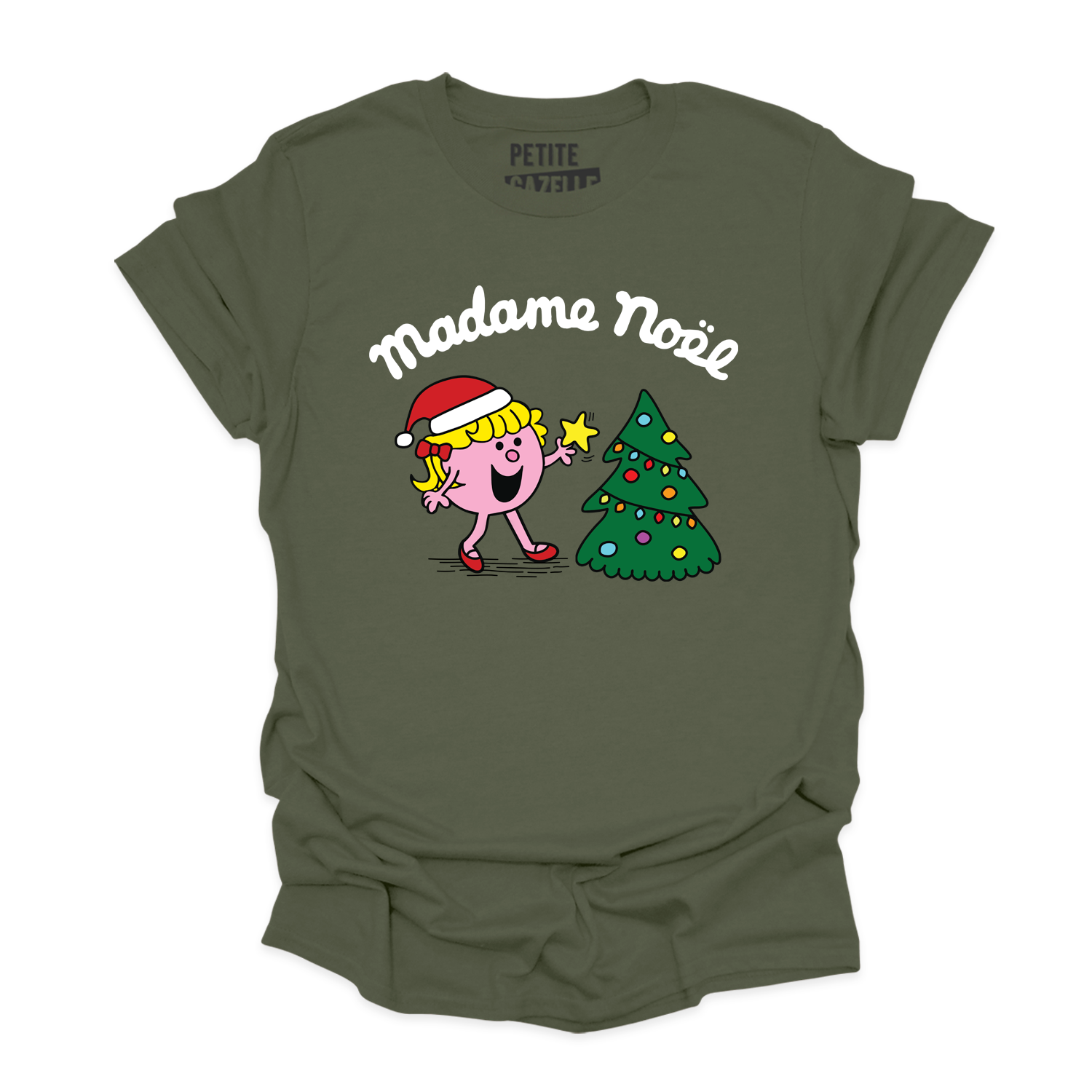 T-SHIRT COL ROND | Madame Noël