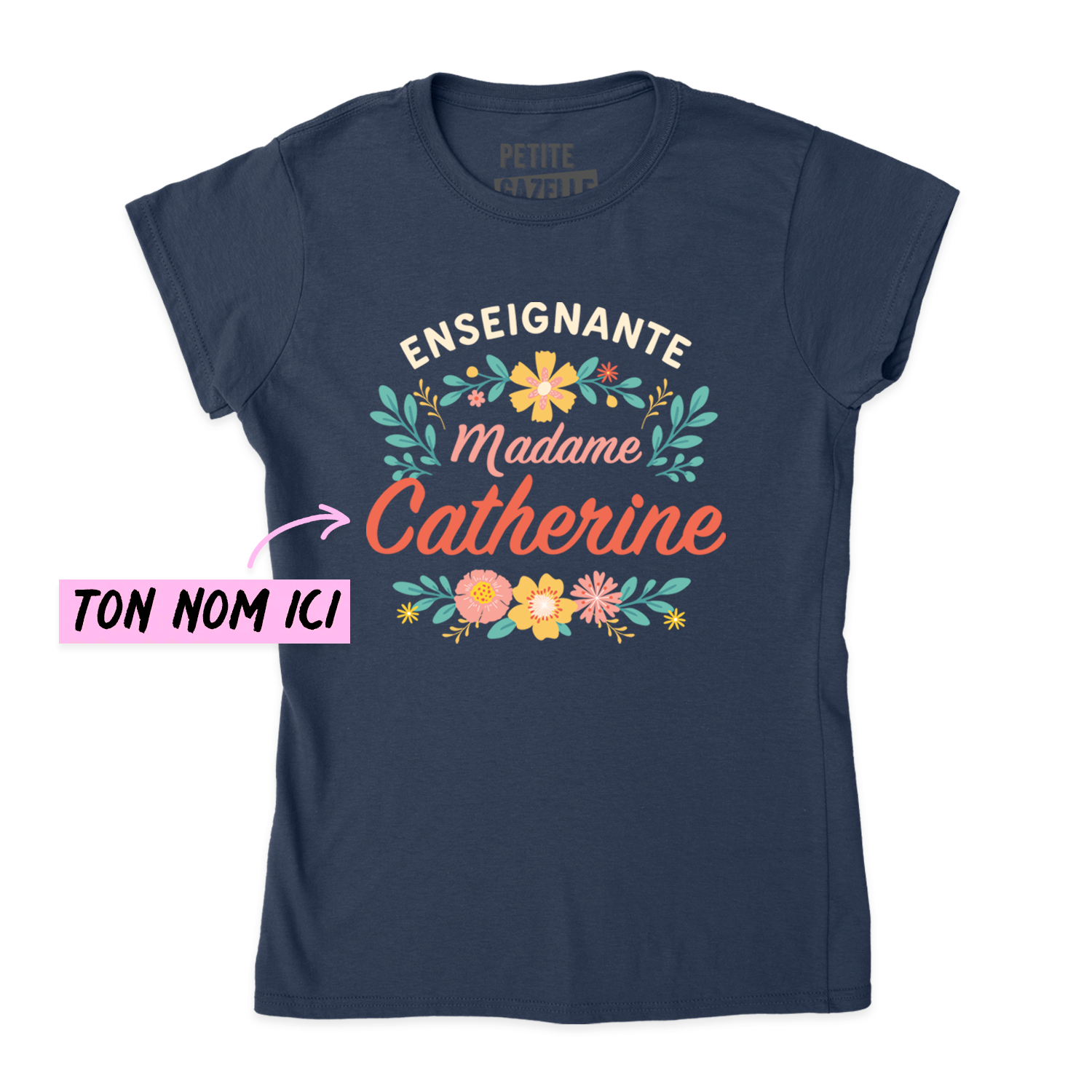 TSHIRT AJUSTÉ | Madame Fleurs