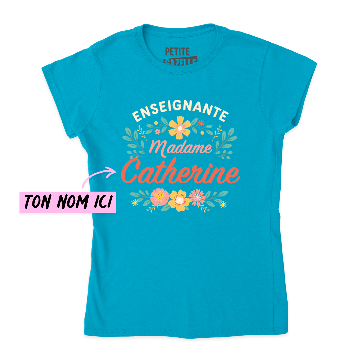 TSHIRT AJUSTÉ | Madame Fleurs