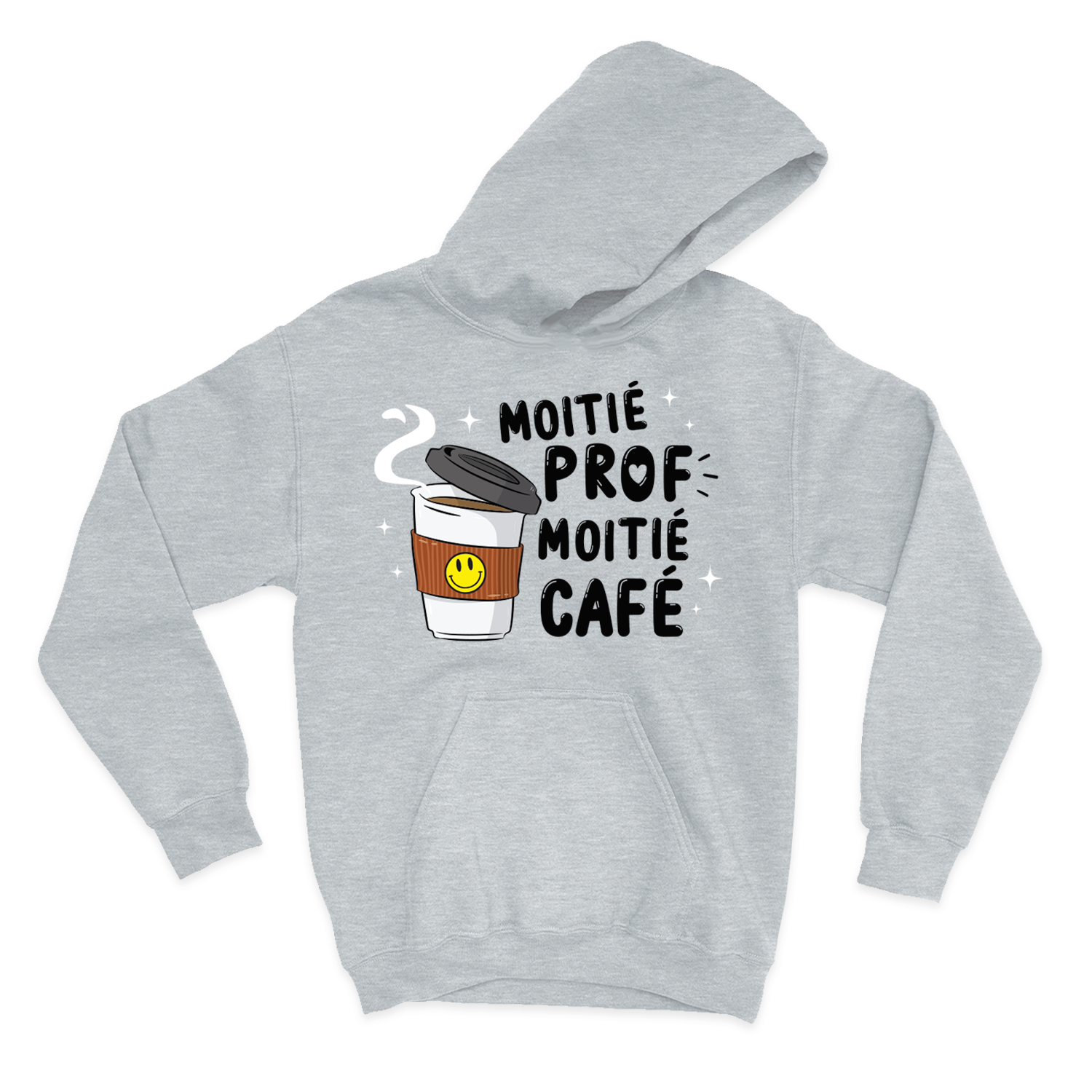 HOODIE | Moitié prof, moitié café