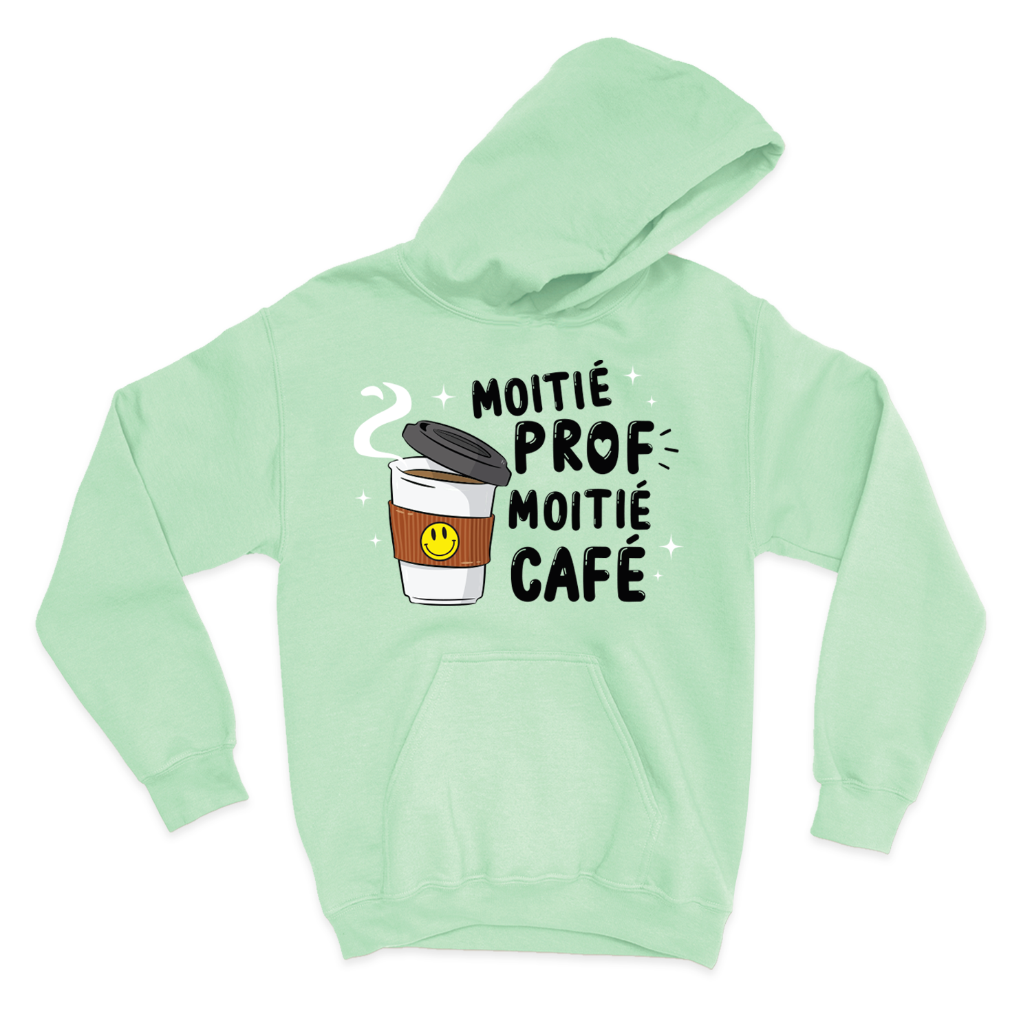 HOODIE | Moitié prof, moitié café