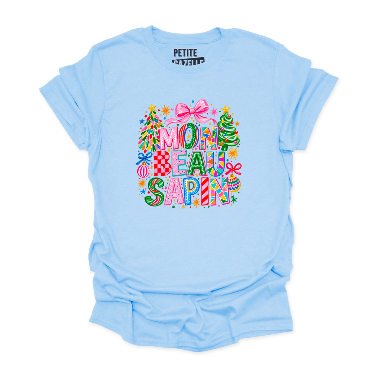 T-SHIRT COL ROND | Mon beau sapin