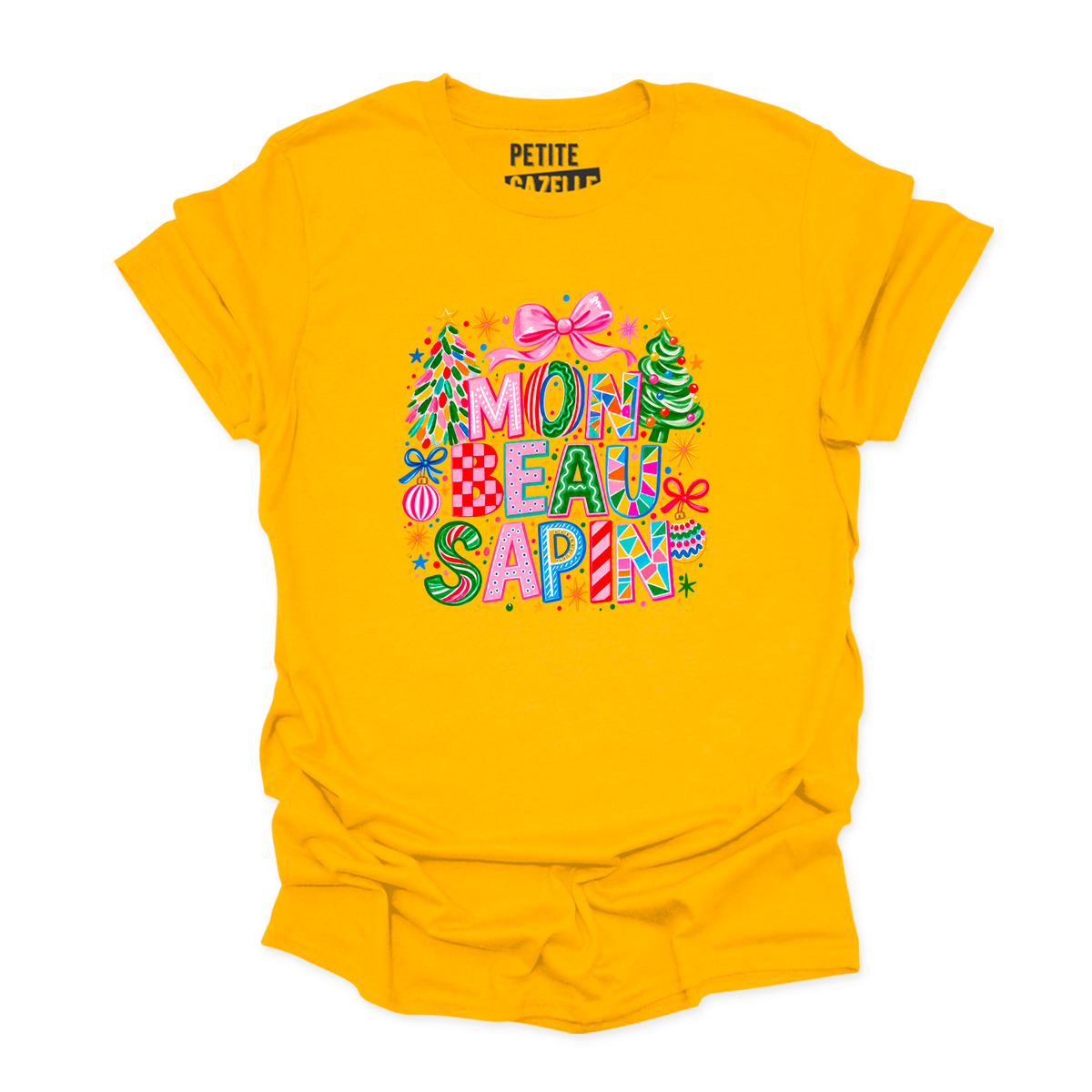 T-SHIRT COL ROND | Mon beau sapin