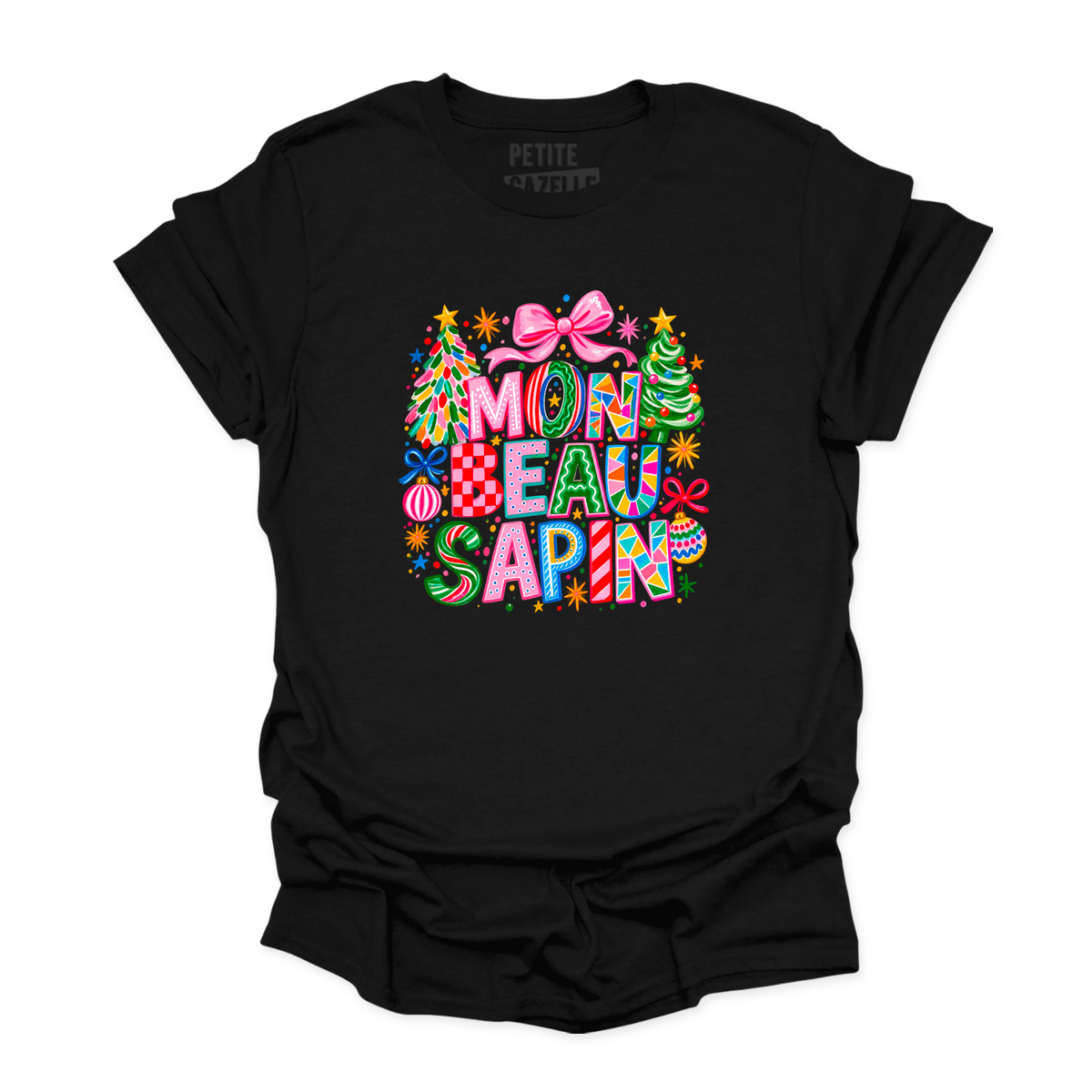 T-SHIRT COL ROND | Mon beau sapin