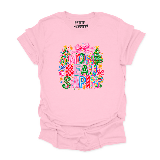 T-SHIRT COL ROND | Mon beau sapin