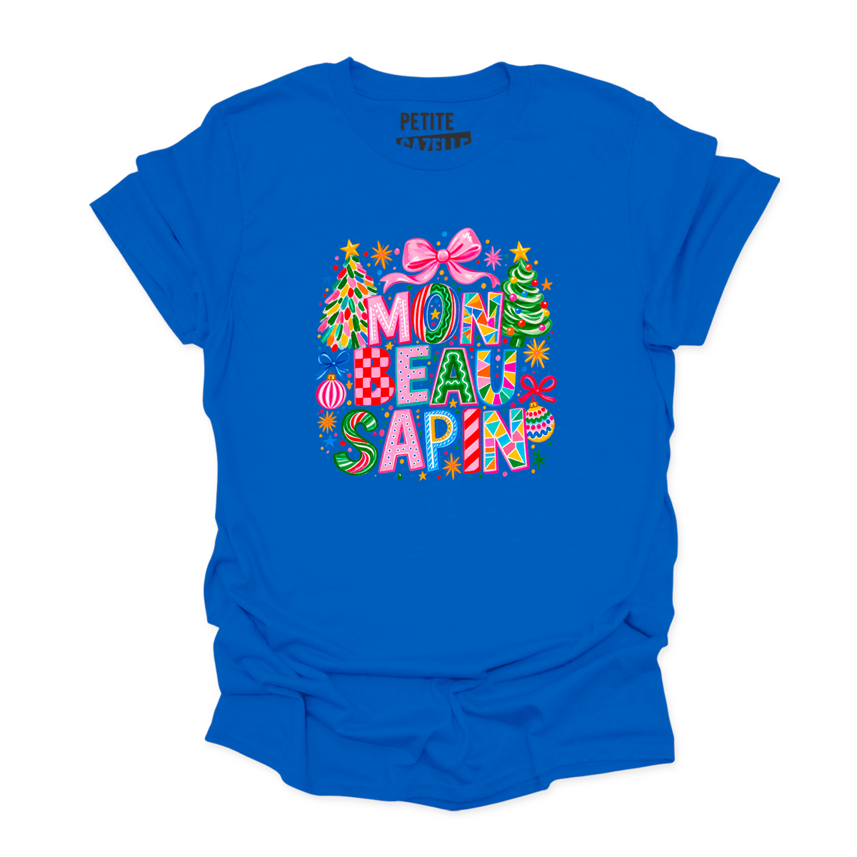 T-SHIRT COL ROND | Mon beau sapin