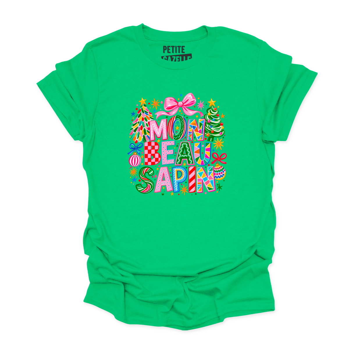 T-SHIRT COL ROND | Mon beau sapin