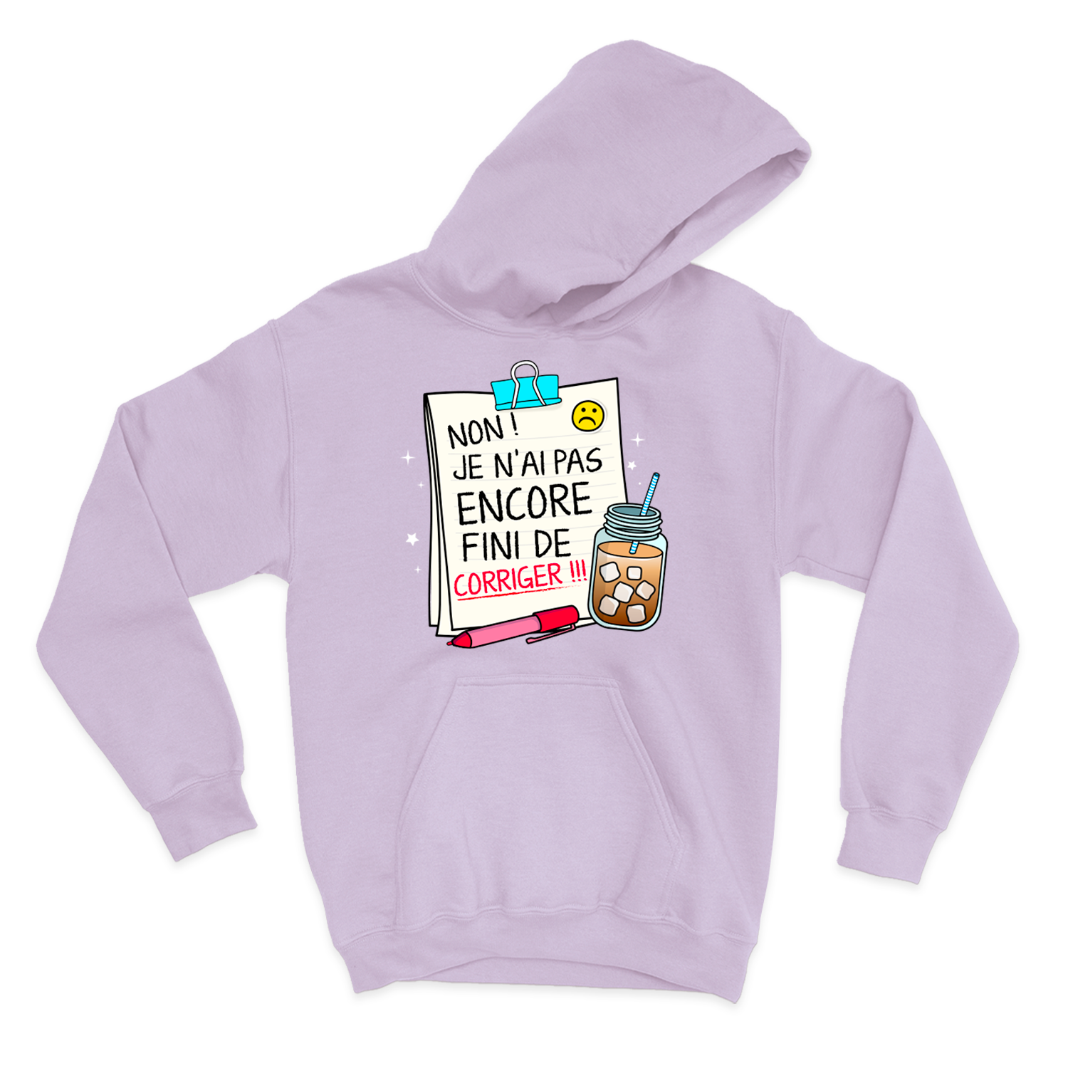 HOODIE | Non, je n'ai pas encore fini de corriger !!!