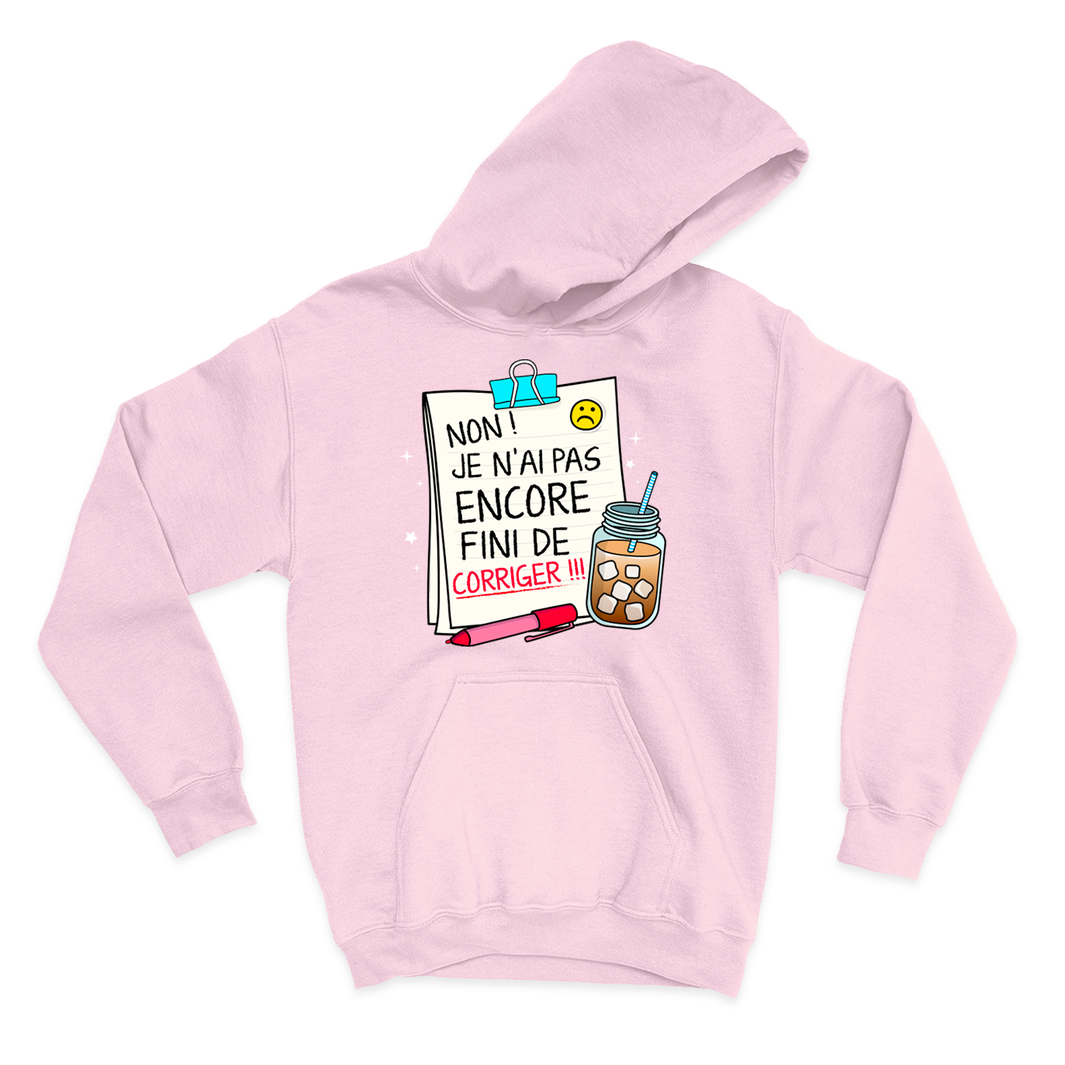 HOODIE | Non, je n'ai pas encore fini de corriger !!!