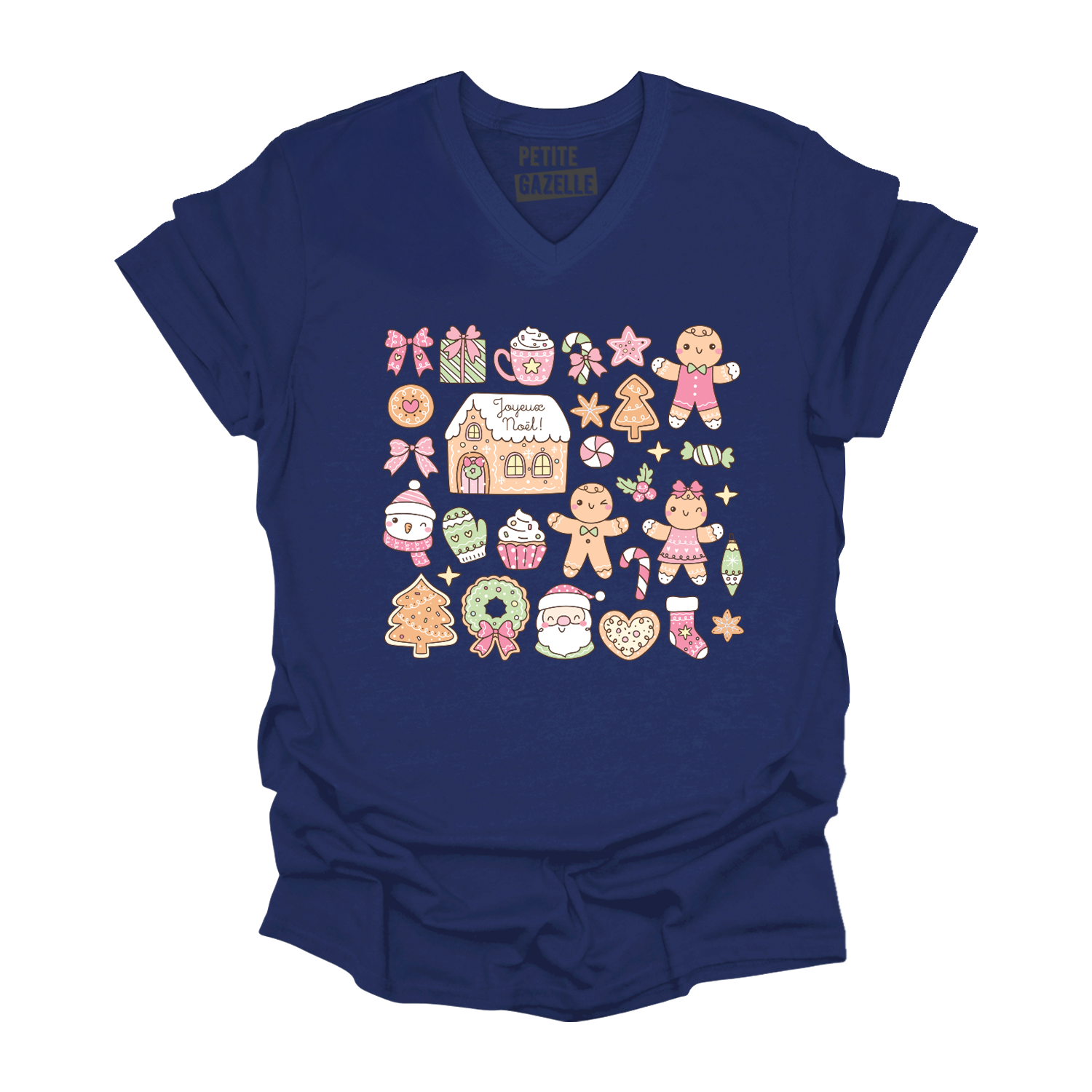 TSHIRT COL en V | Pains d'épices