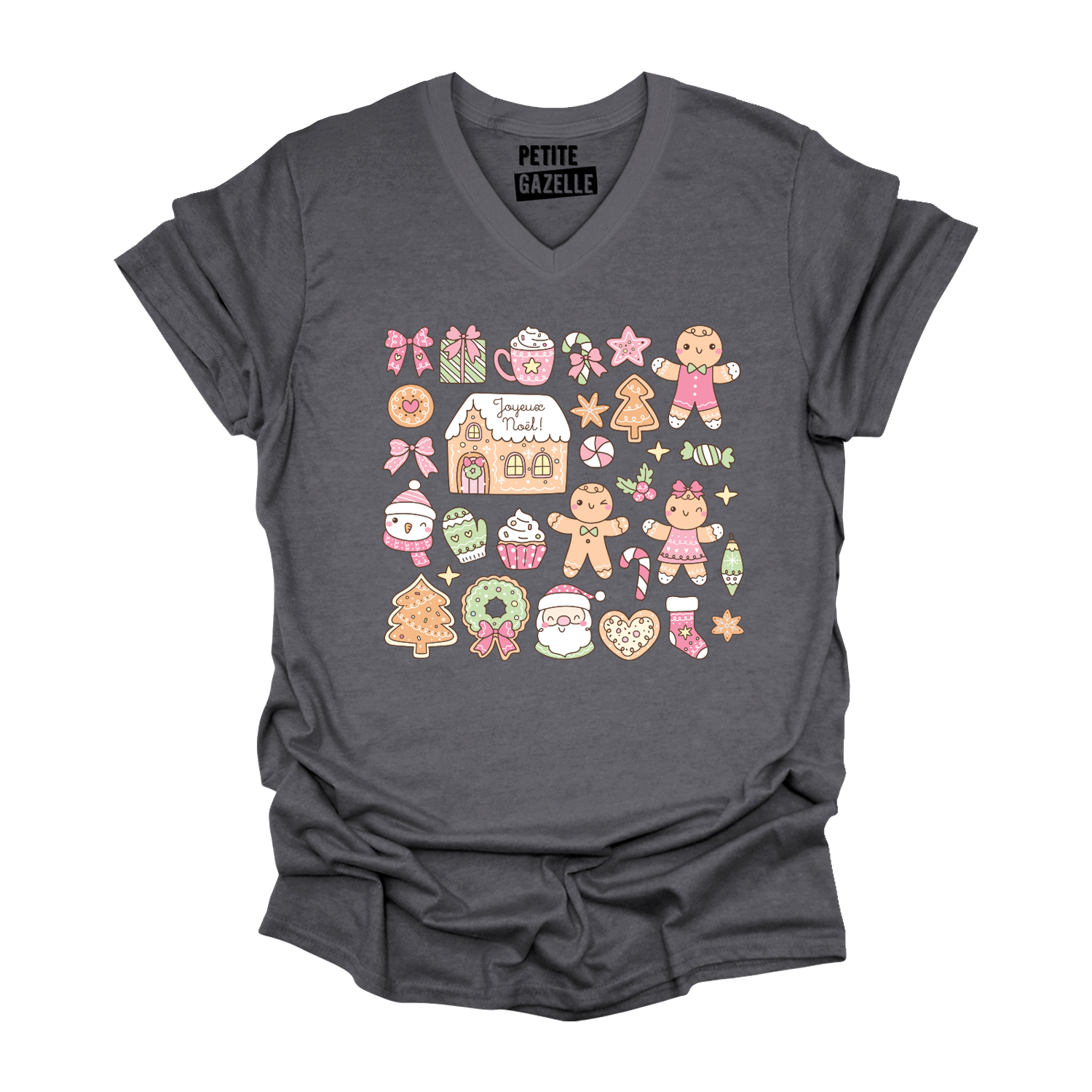 TSHIRT COL en V | Pains d'épices