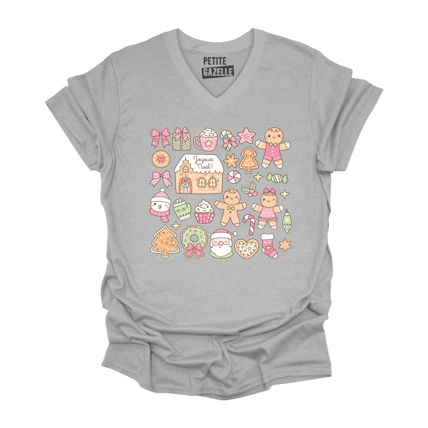 TSHIRT COL en V | Pains d'épices
