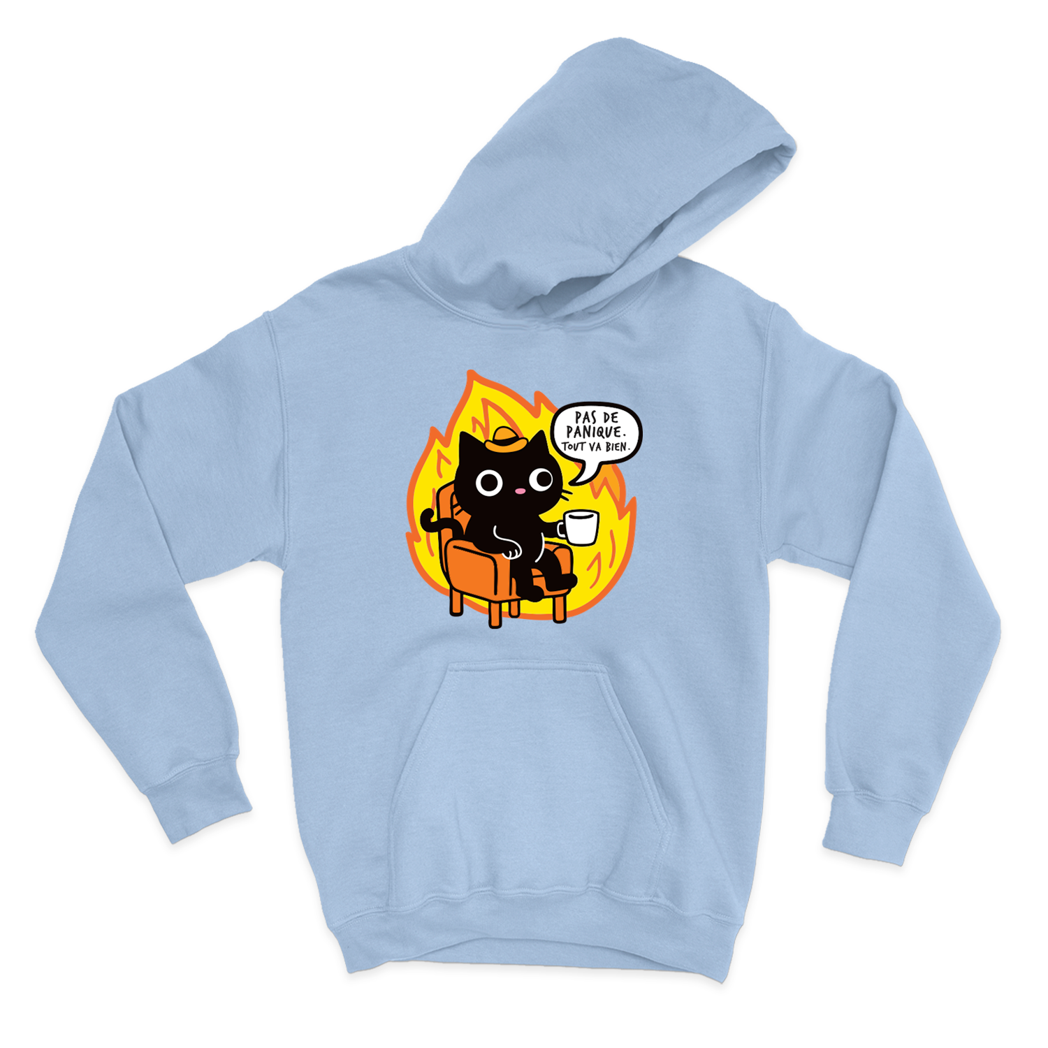HOODIE | Pas de panique, tout va bien.