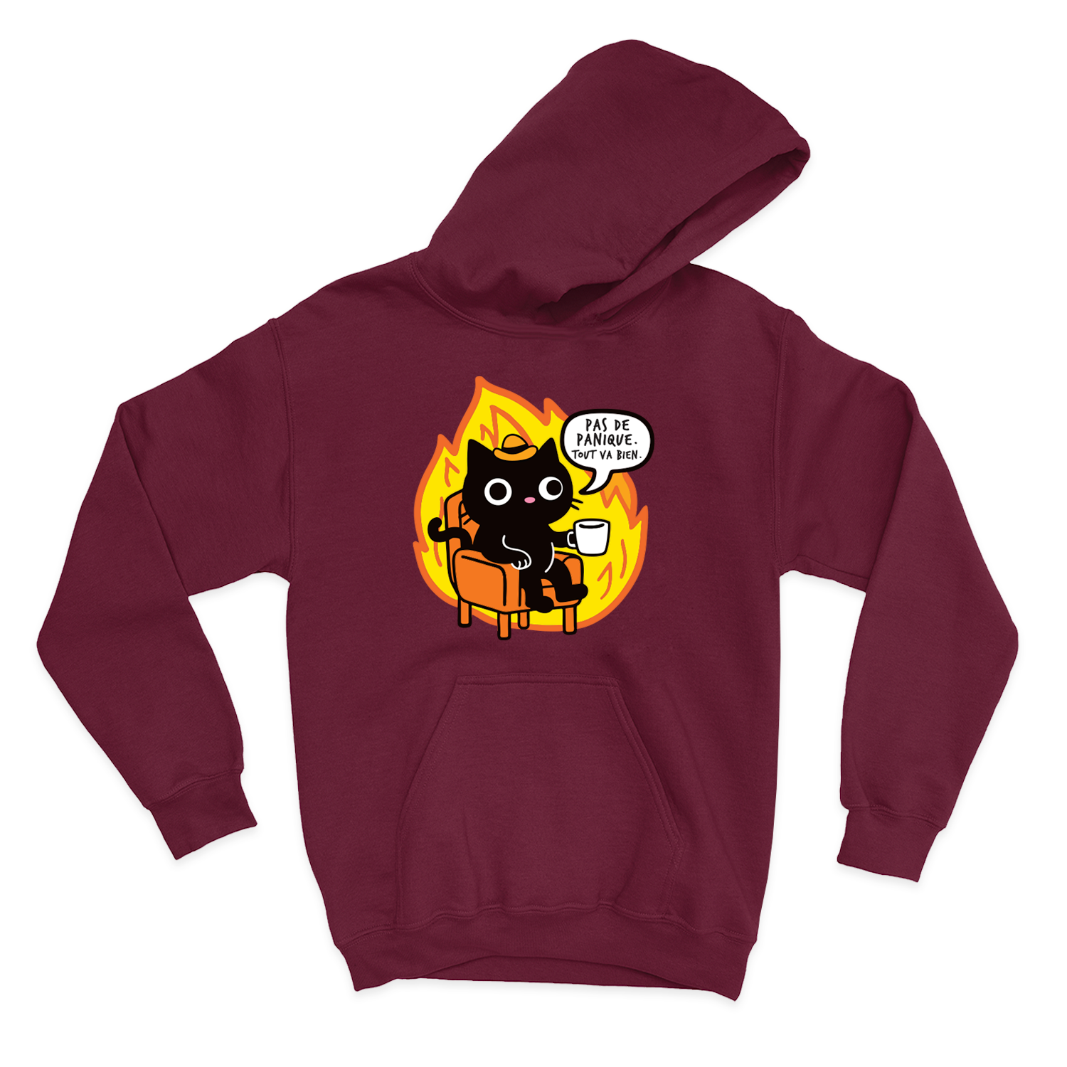 HOODIE | Pas de panique, tout va bien.