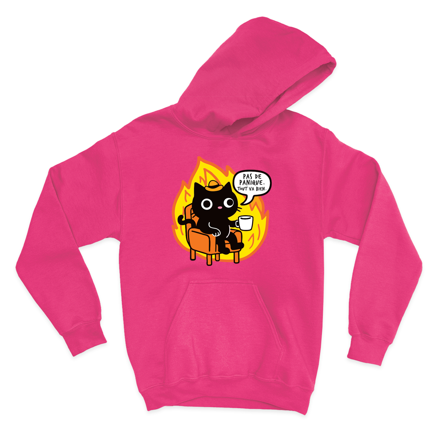 HOODIE | Pas de panique, tout va bien.