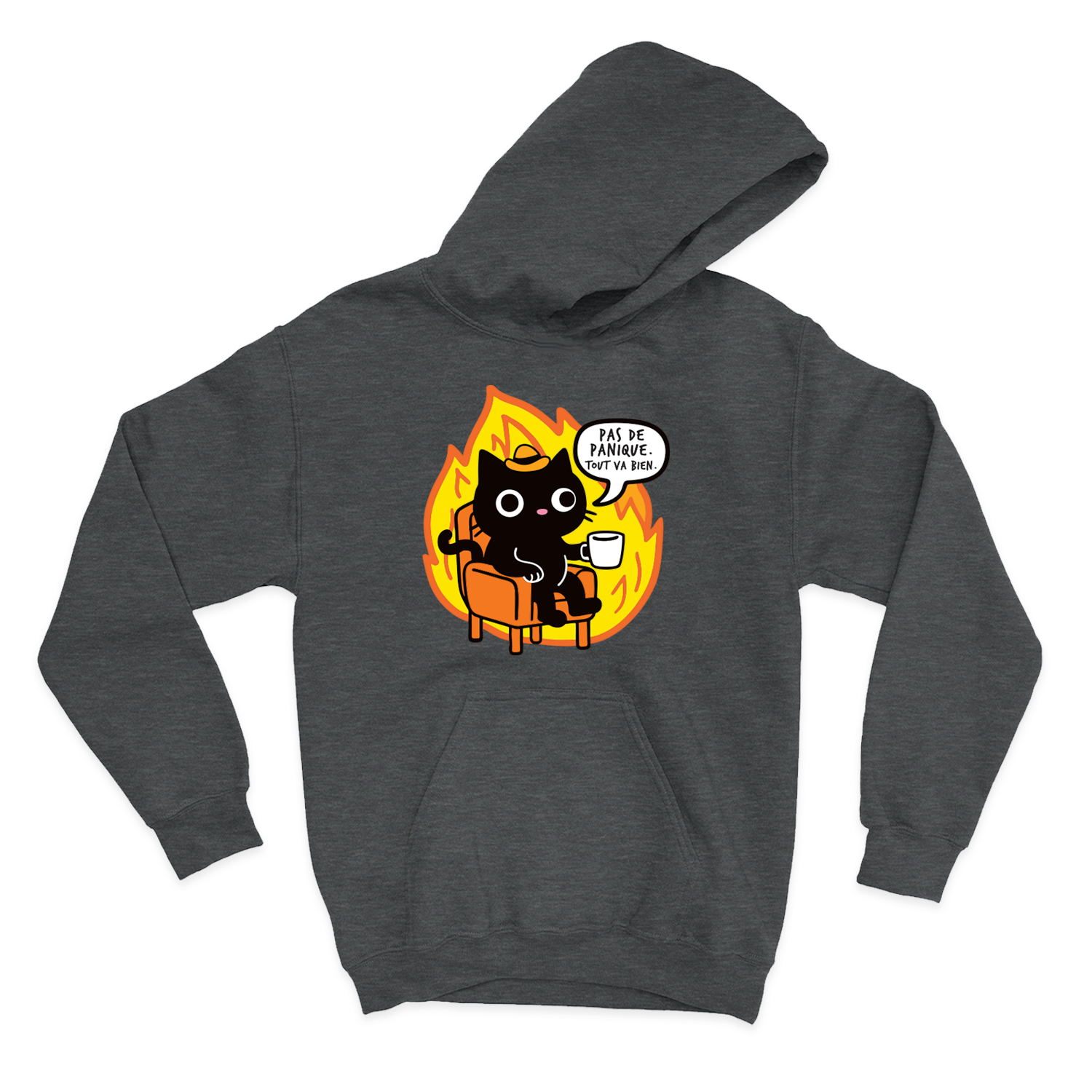 HOODIE | Pas de panique, tout va bien.