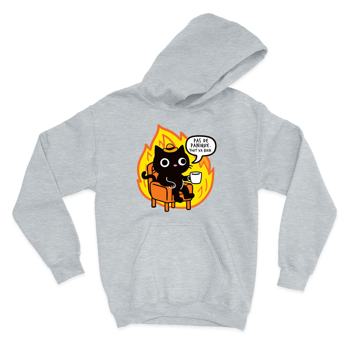 HOODIE | Pas de panique, tout va bien.