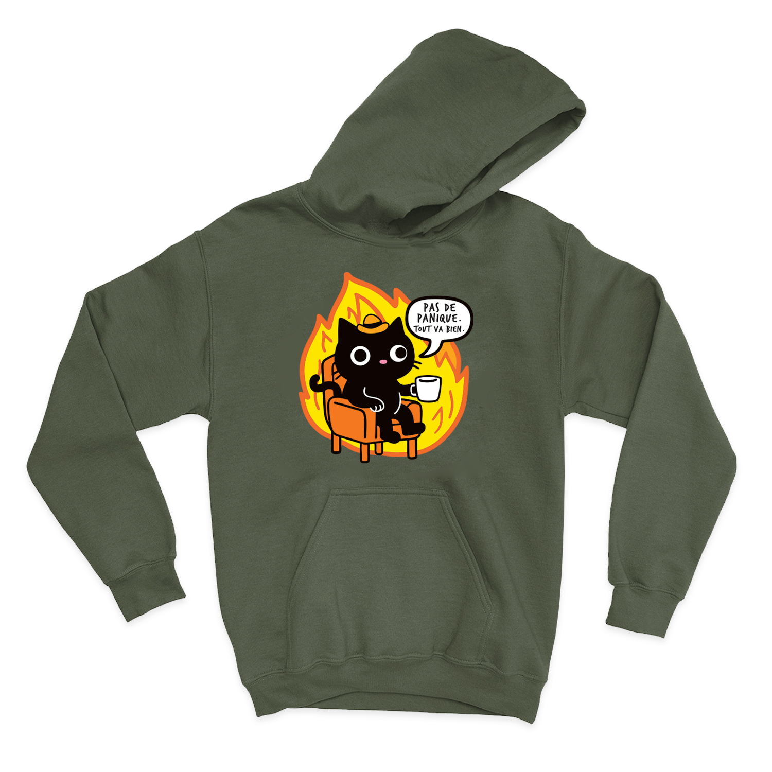 HOODIE | Pas de panique, tout va bien.