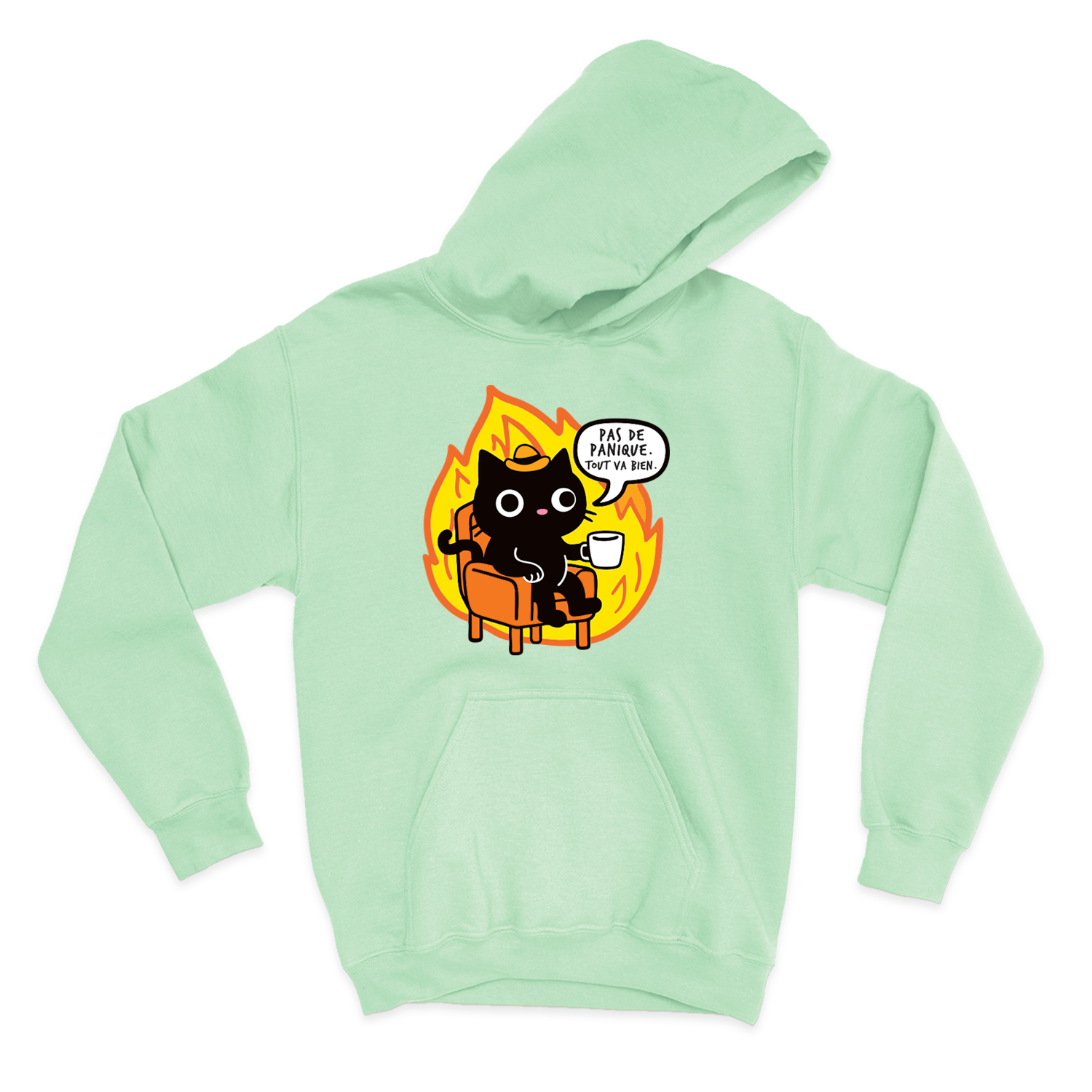HOODIE | Pas de panique, tout va bien.