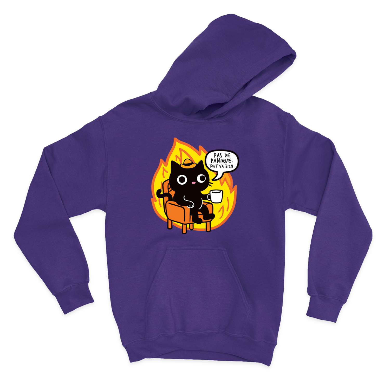 HOODIE | Pas de panique, tout va bien.