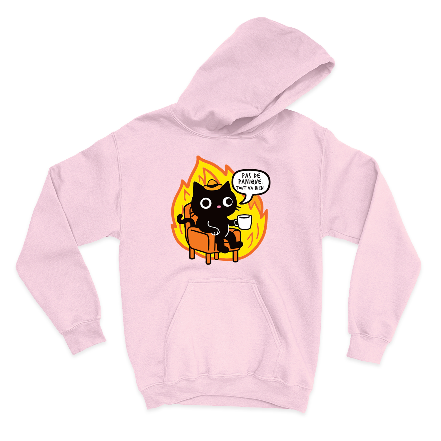 HOODIE | Pas de panique, tout va bien.