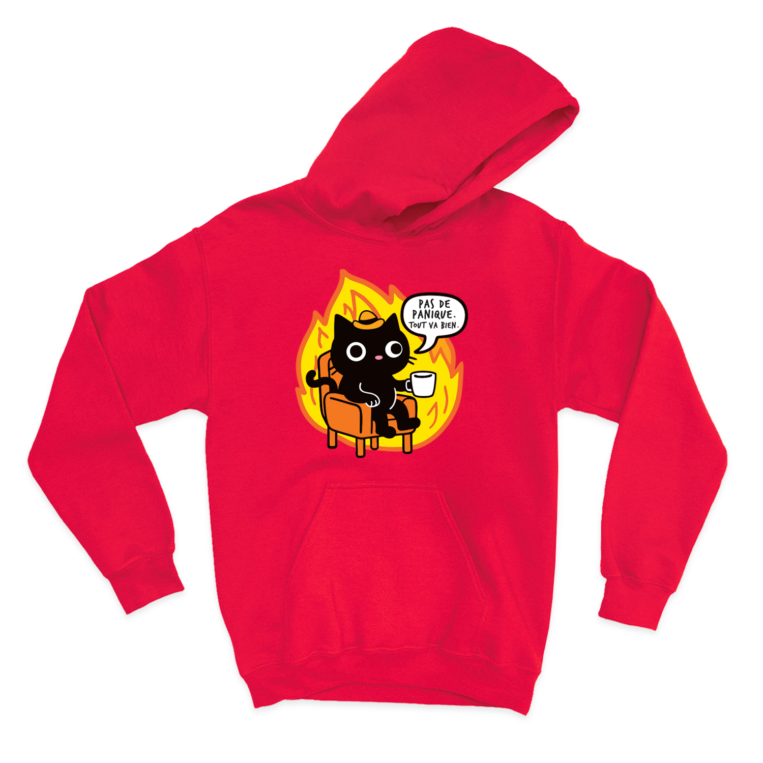 HOODIE | Pas de panique, tout va bien.