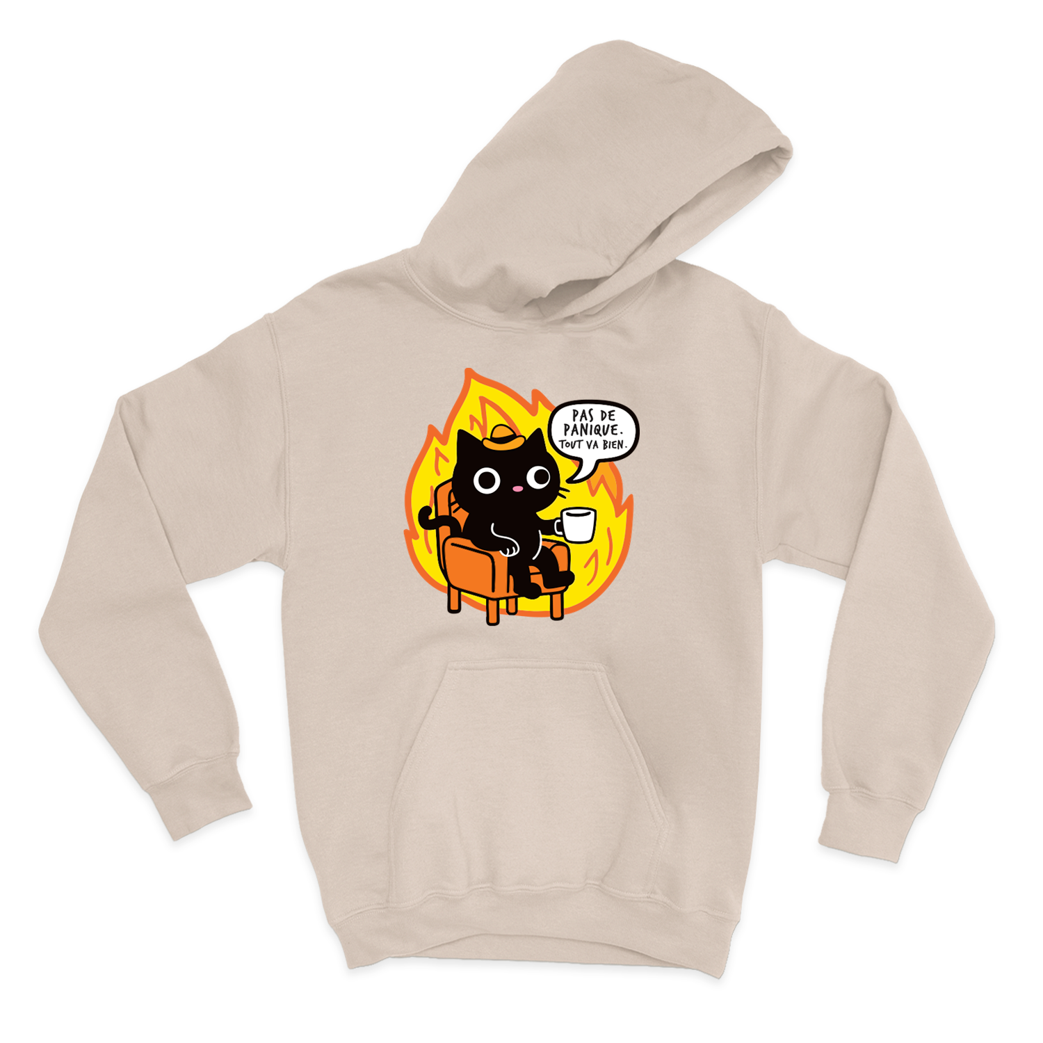 HOODIE | Pas de panique, tout va bien.