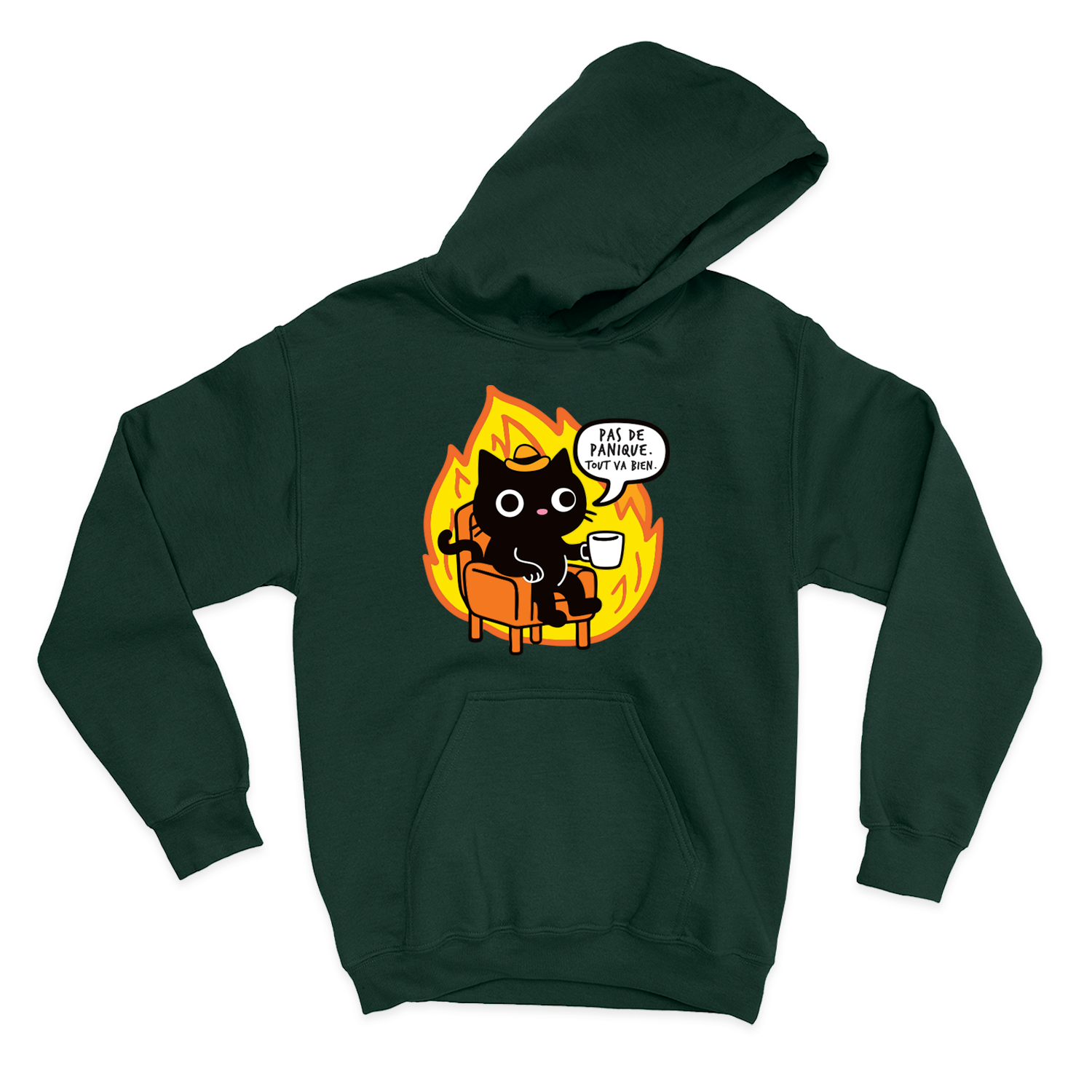 HOODIE | Pas de panique, tout va bien.
