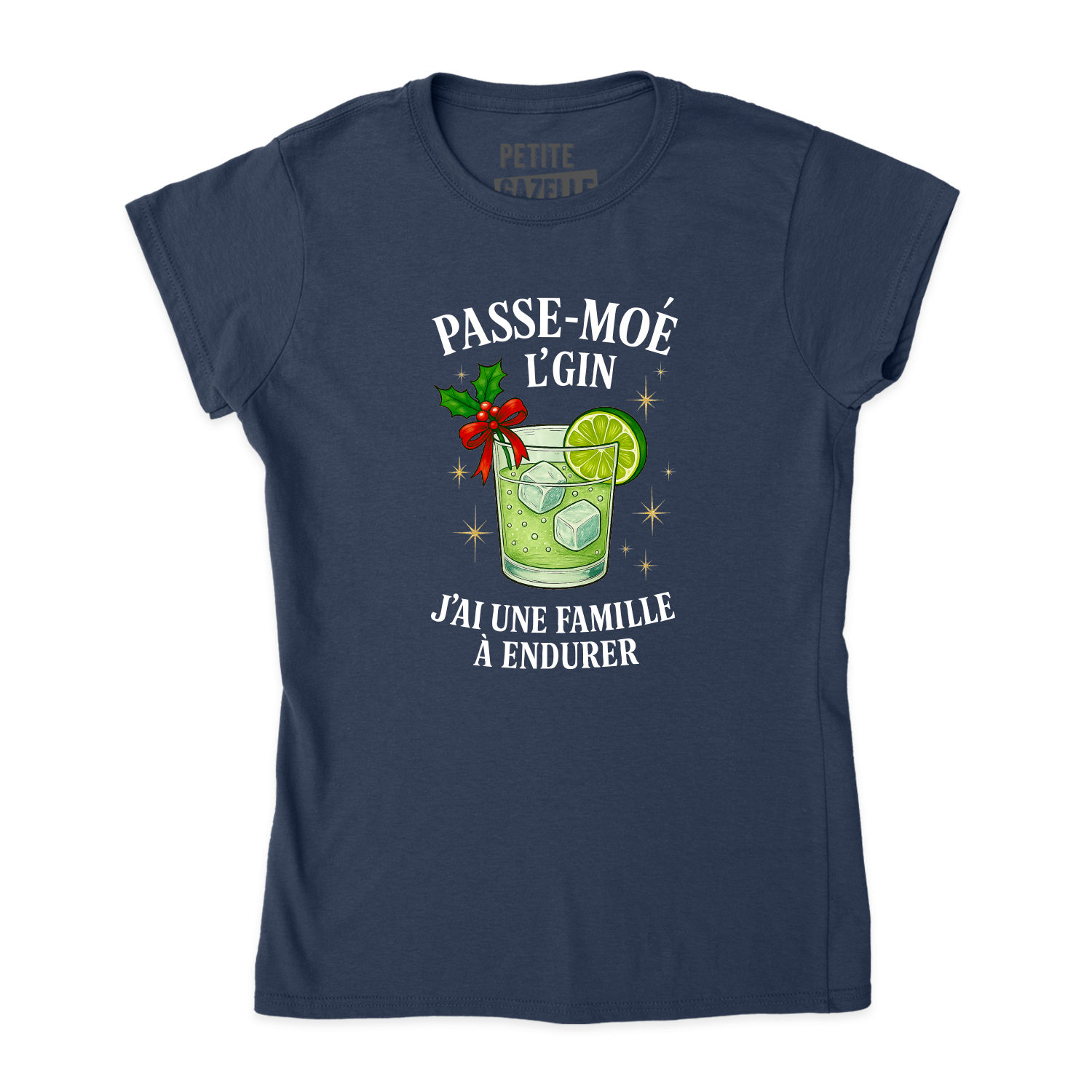TSHIRT AJUSTÉ | Passe-moé l'gin