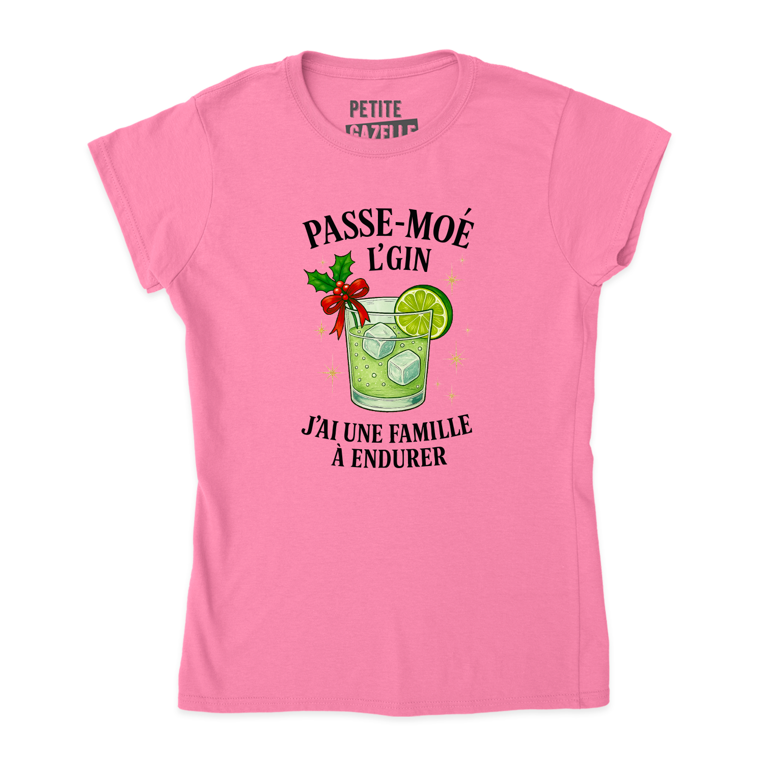 TSHIRT AJUSTÉ | Passe-moé l'gin