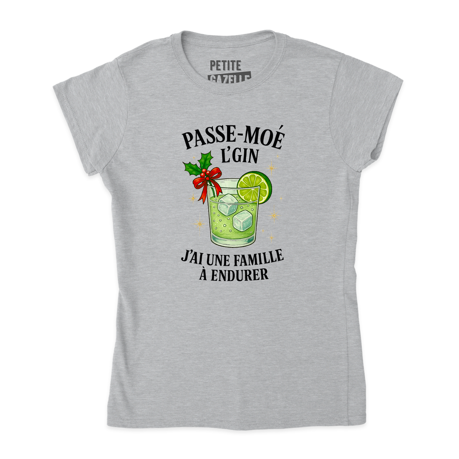 TSHIRT AJUSTÉ | Passe-moé l'gin