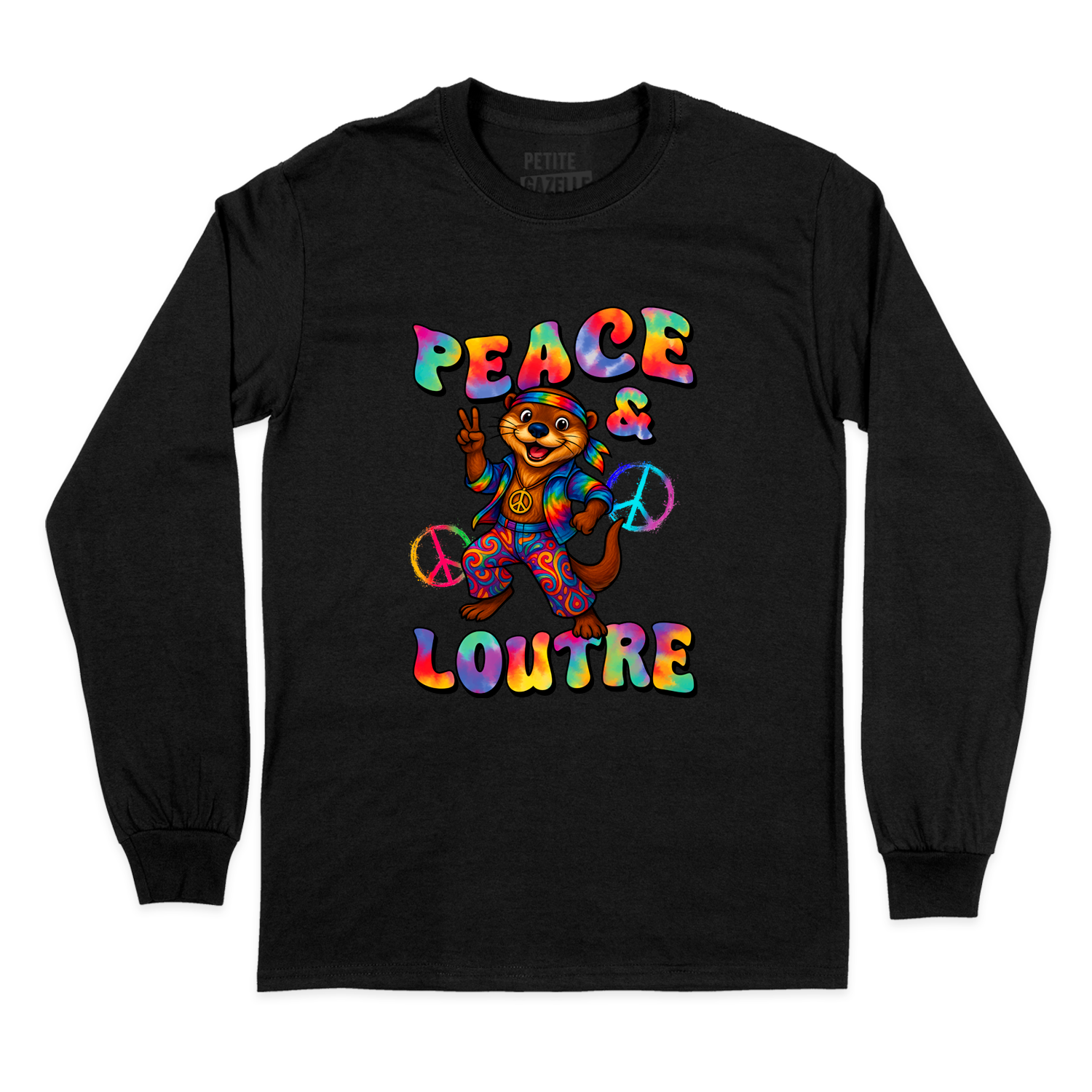T-SHIRT À MANCHES LONGUES | Peace and loutre