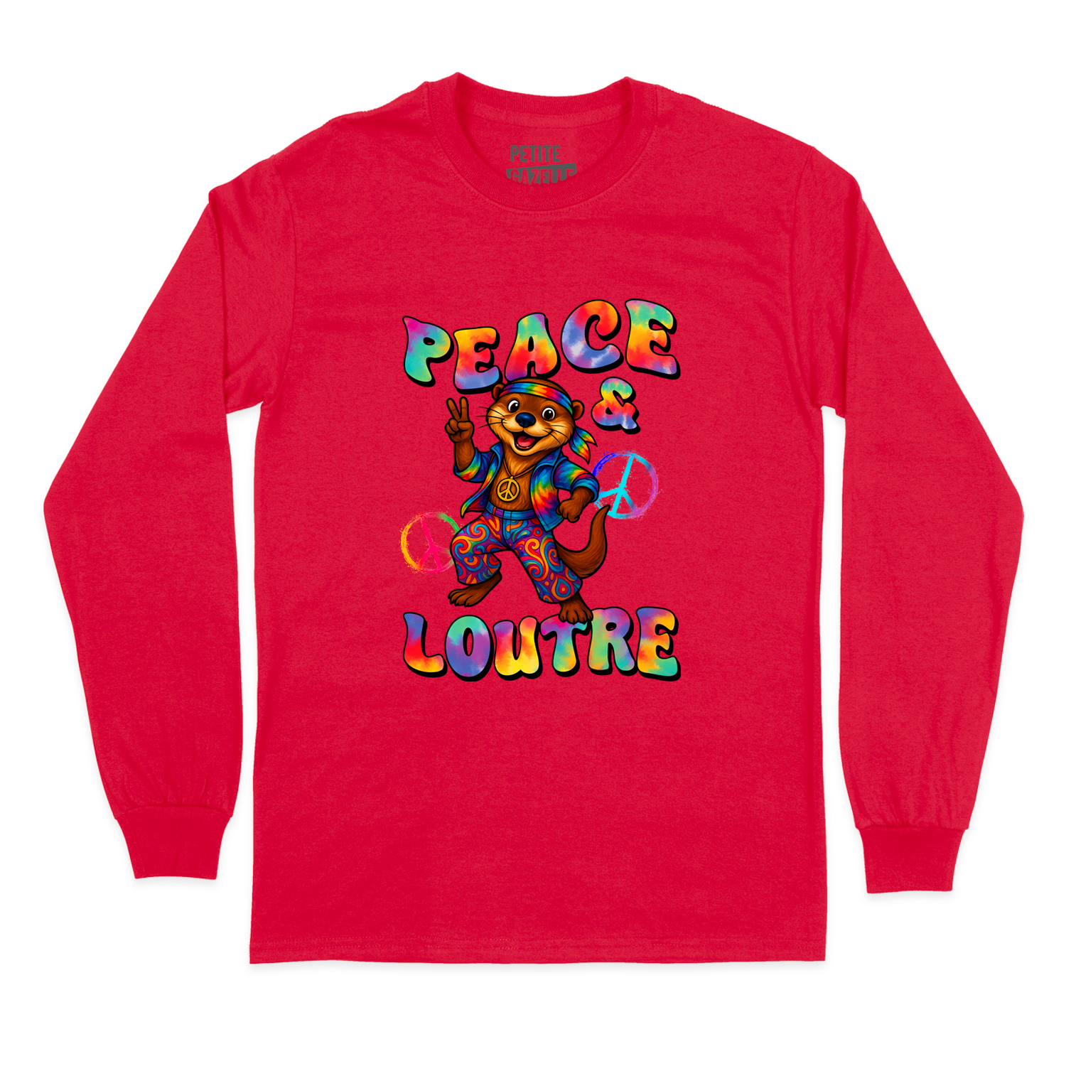 T-SHIRT À MANCHES LONGUES | Peace and loutre