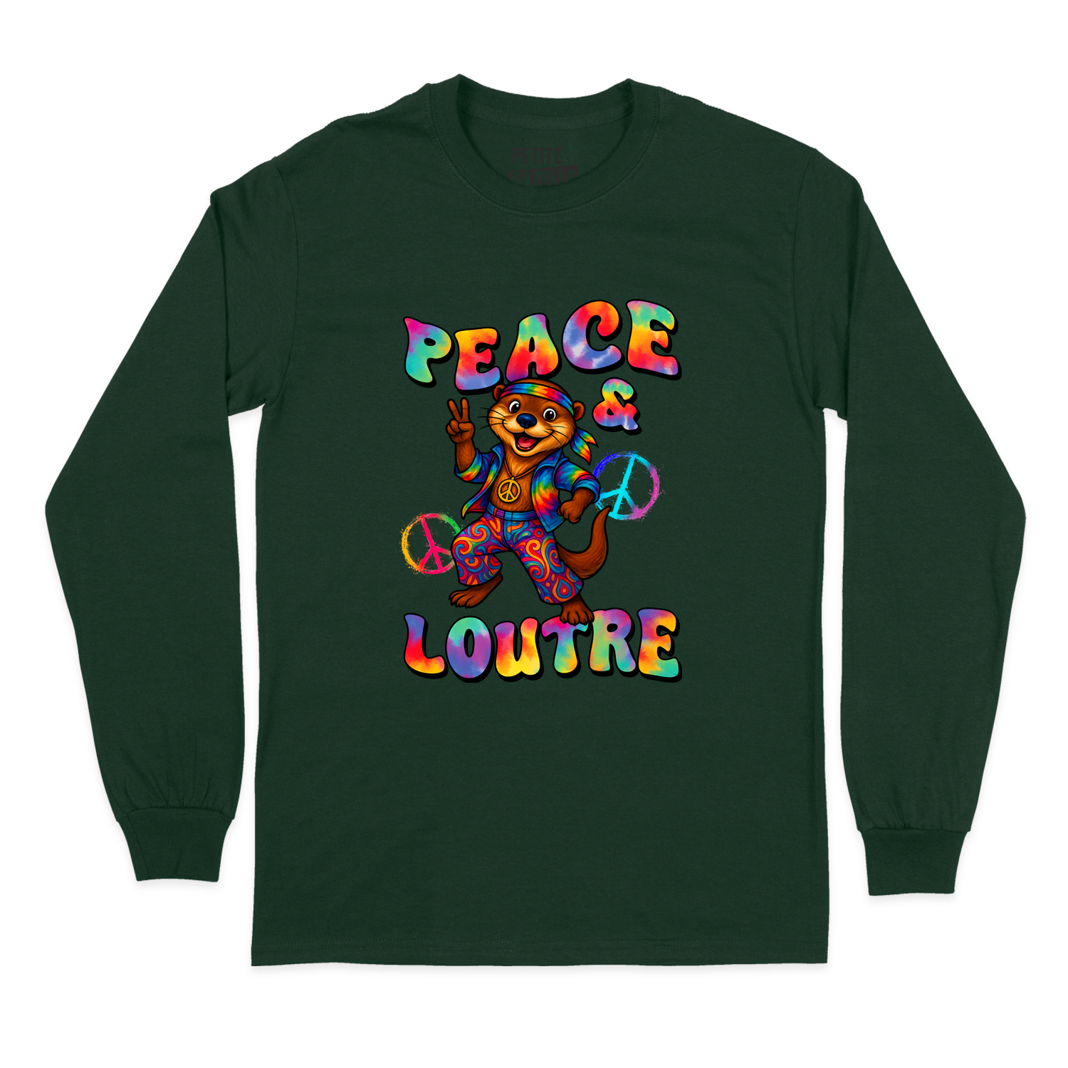 T-SHIRT À MANCHES LONGUES | Peace and loutre