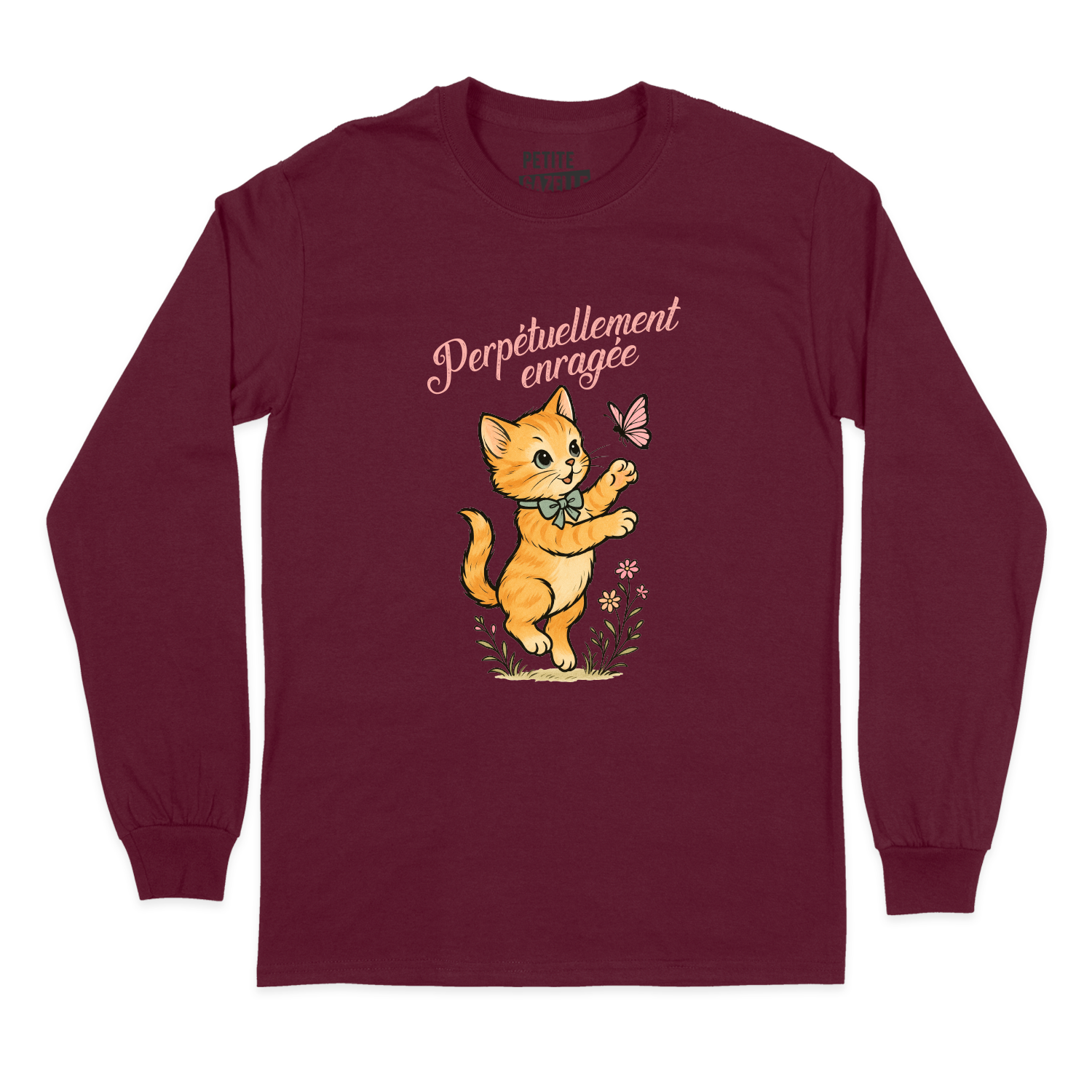 T-SHIRT À MANCHES LONGUES | Perpétuellement enragée