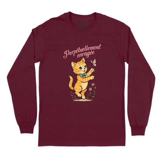T-SHIRT À MANCHES LONGUES | Perpétuellement enragée