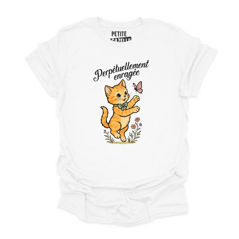 T-SHIRT COL ROND | Perpétuellement enragée