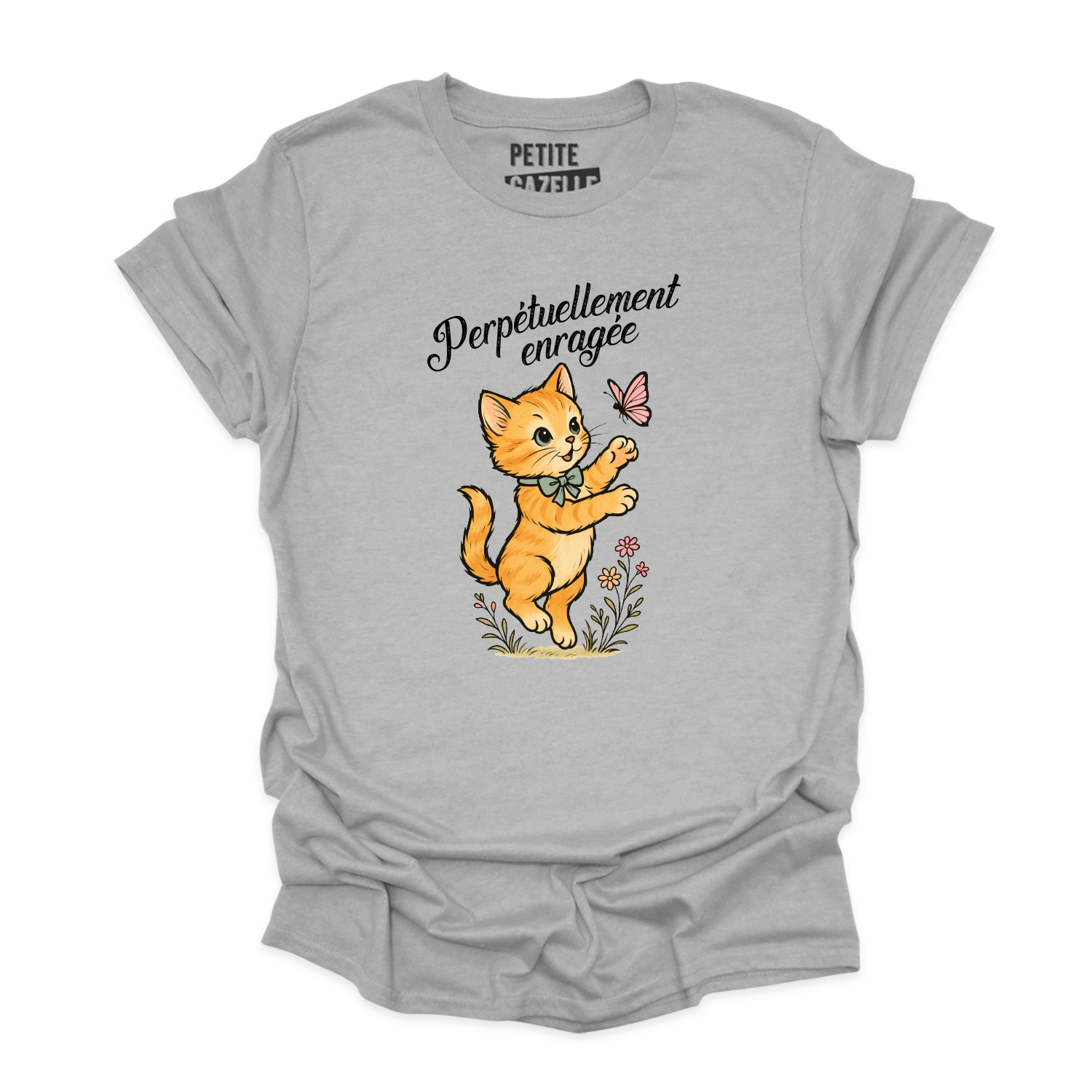 T-SHIRT COL ROND | Perpétuellement enragée