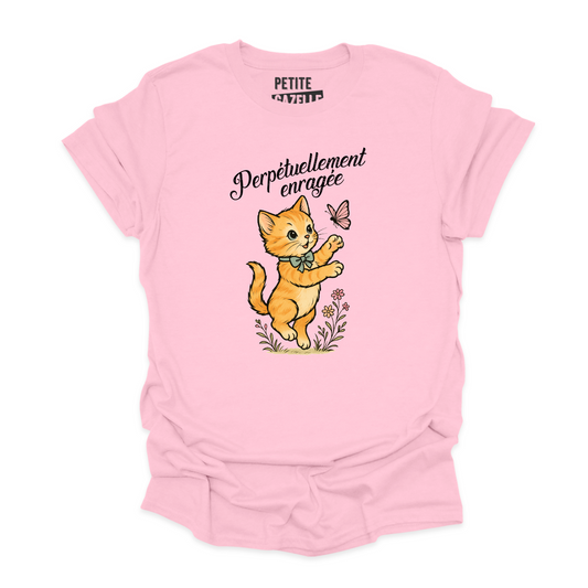 T-SHIRT COL ROND | Perpétuellement enragée