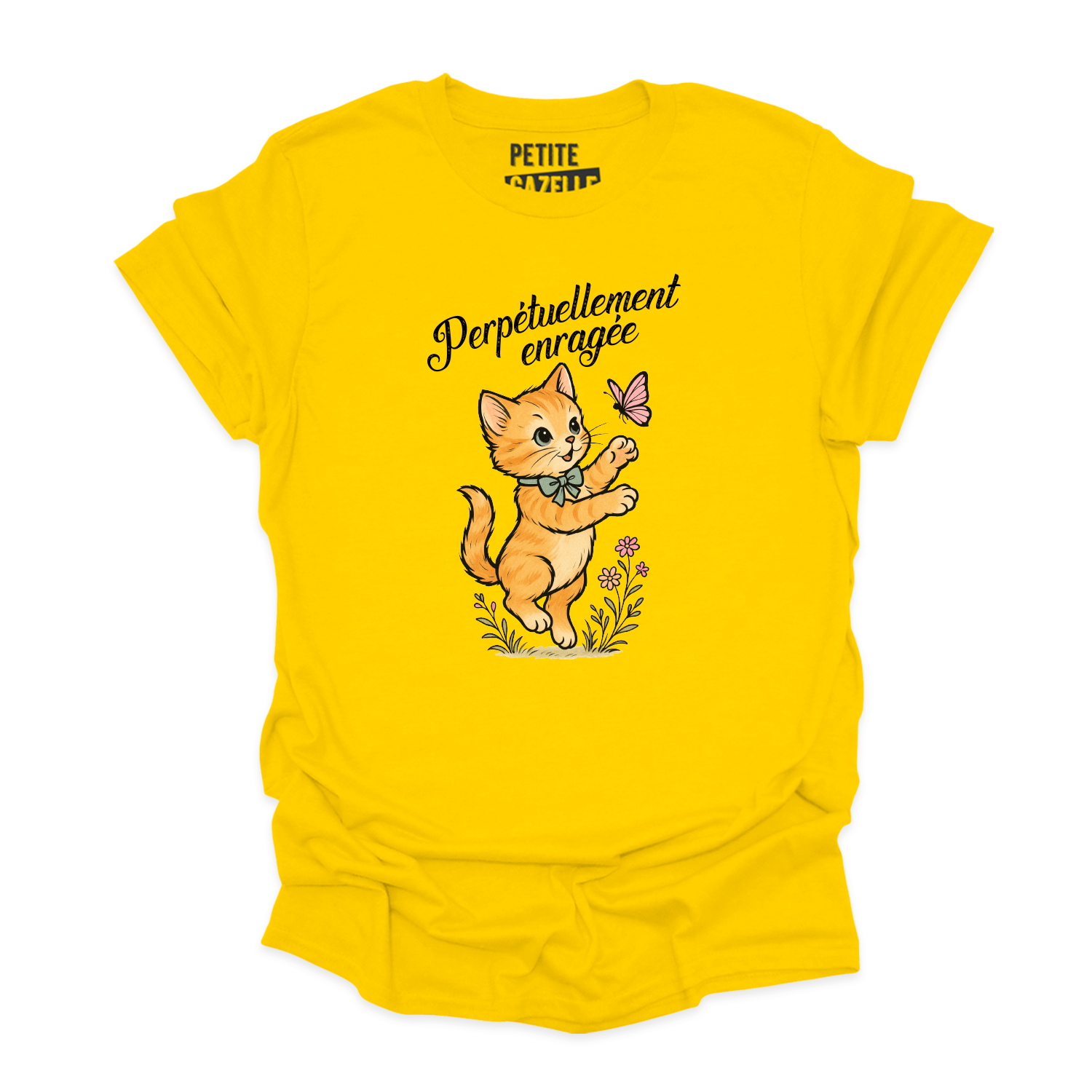 T-SHIRT COL ROND | Perpétuellement enragée