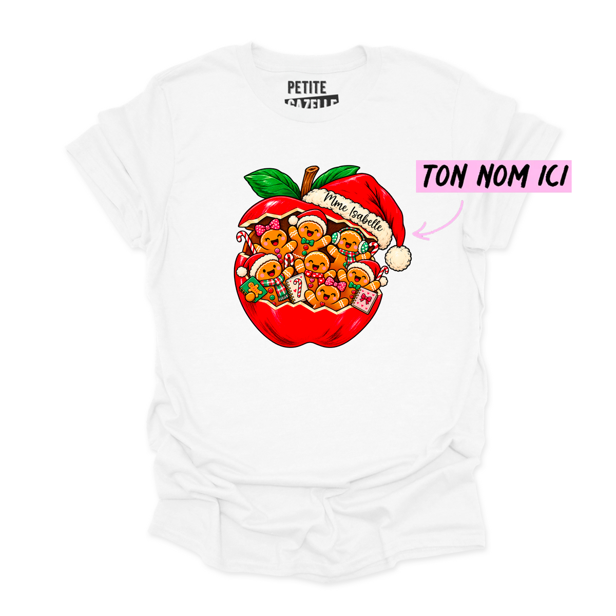 T-SHIRT COL ROND | Pommes & Biscuits