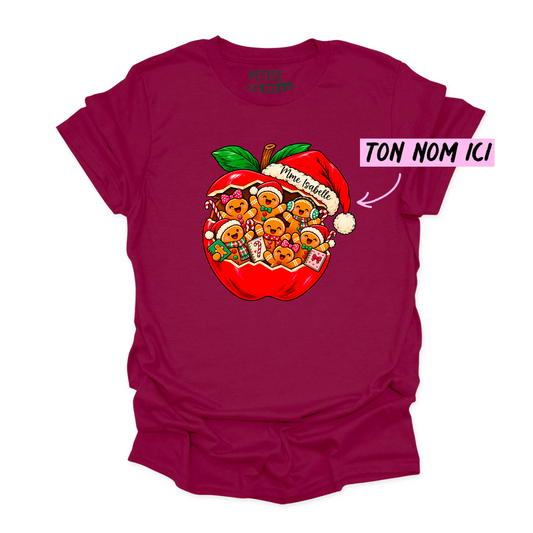 T-SHIRT COL ROND | Pommes & Biscuits
