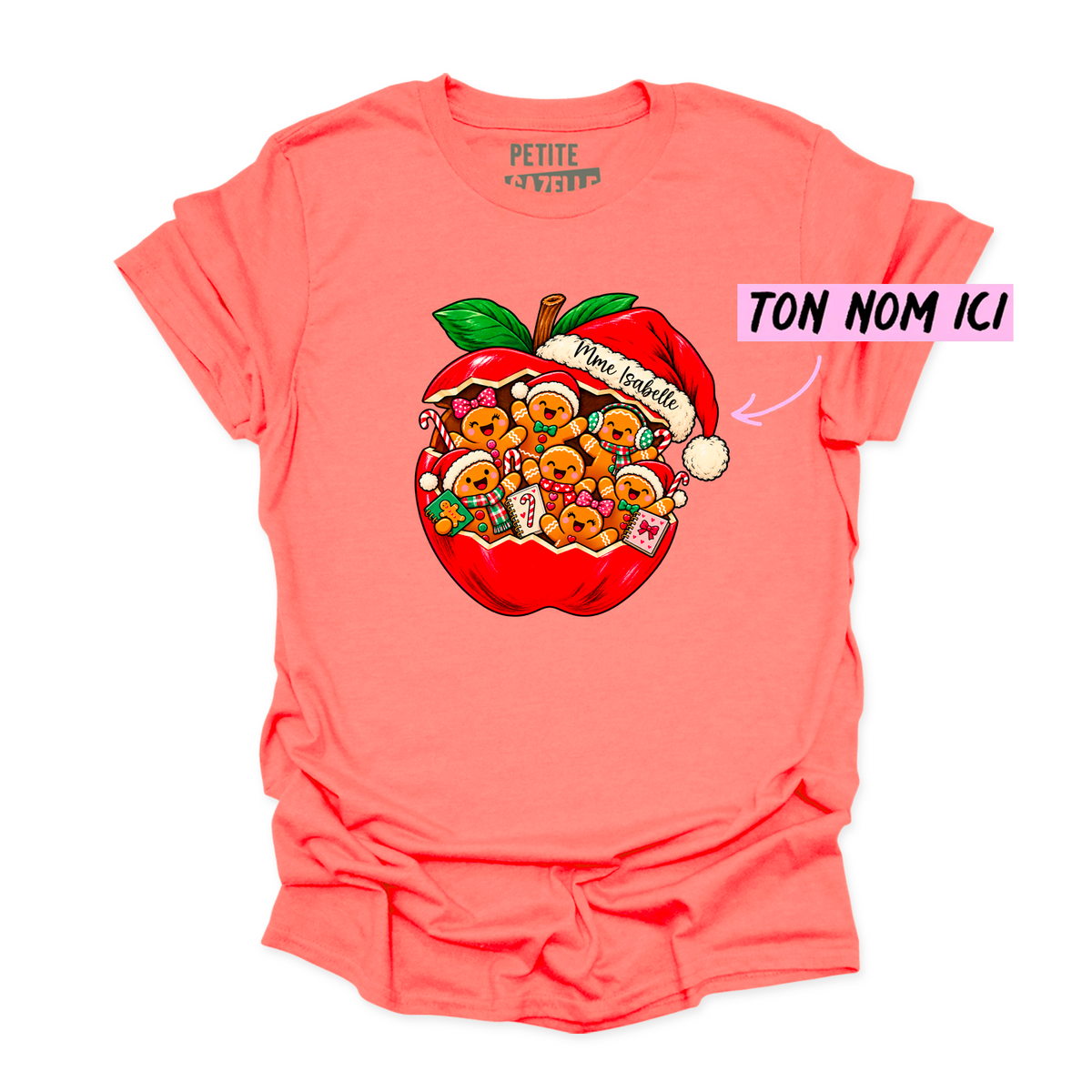 T-SHIRT COL ROND | Pommes & Biscuits