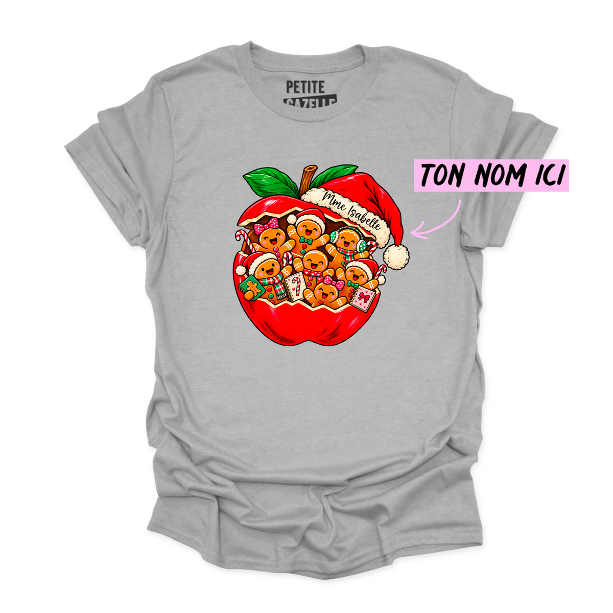 T-SHIRT COL ROND | Pommes & Biscuits