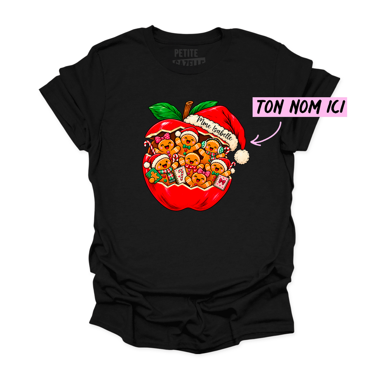 T-SHIRT COL ROND | Pommes & Biscuits