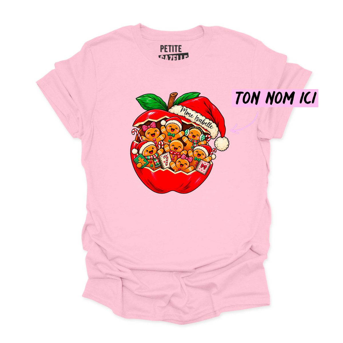 T-SHIRT COL ROND | Pommes & Biscuits