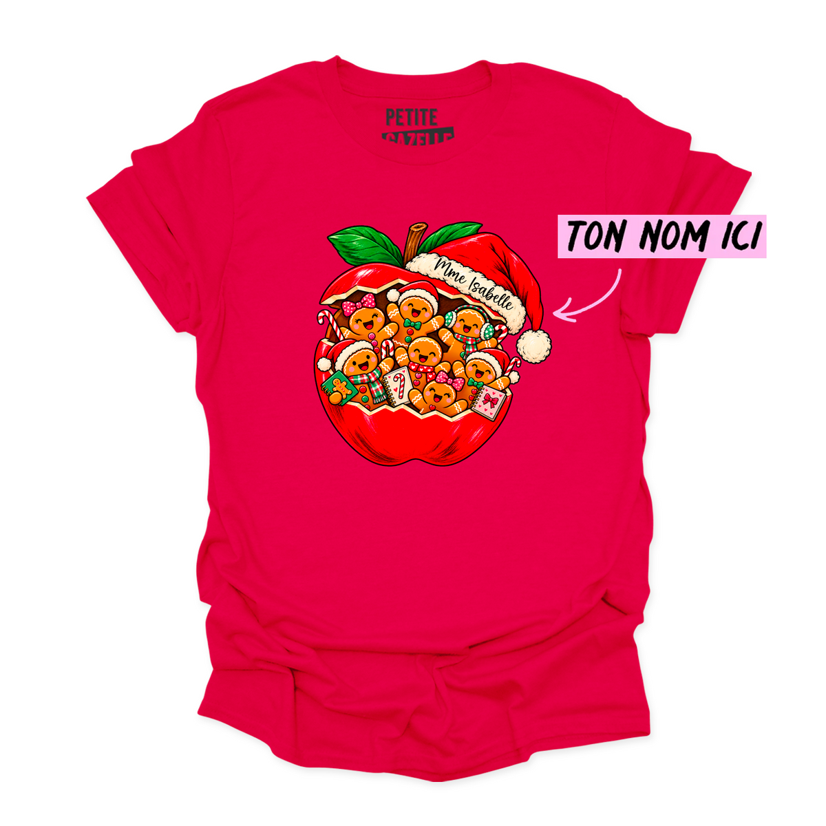 T-SHIRT COL ROND | Pommes & Biscuits