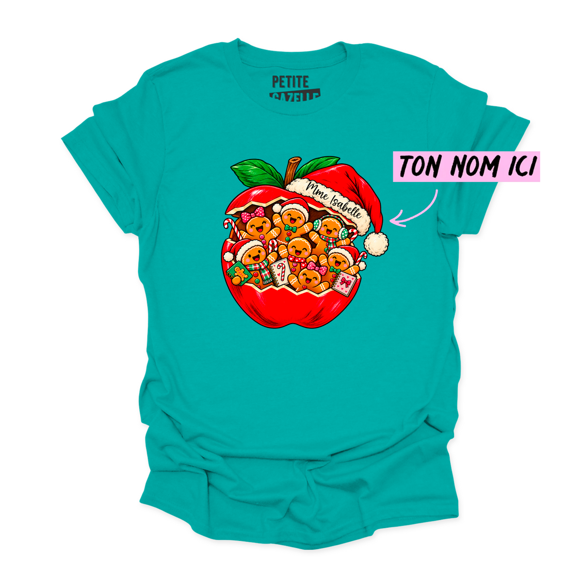T-SHIRT COL ROND | Pommes & Biscuits