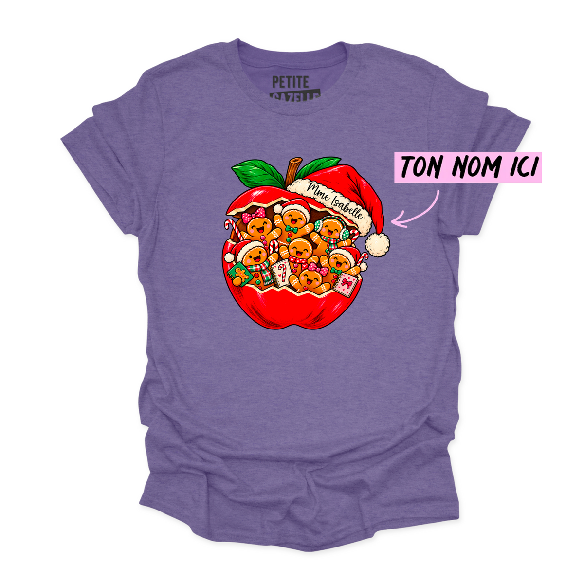 T-SHIRT COL ROND | Pommes & Biscuits
